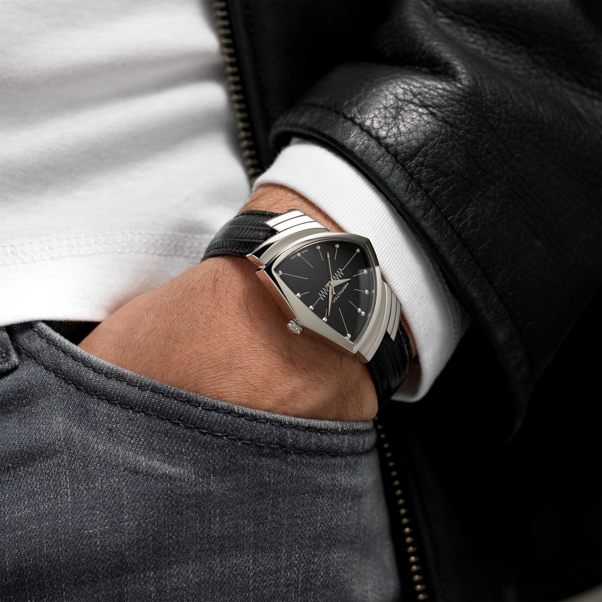 Hamilton Ventura H24411732 – on the wrist