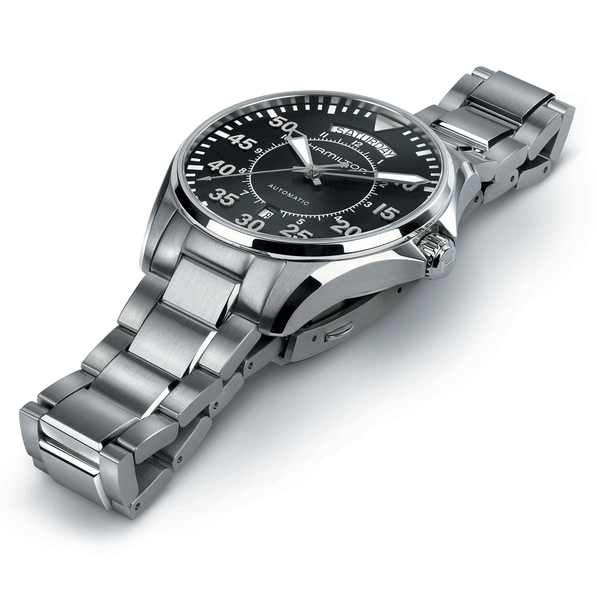 Hamilton Khaki Aviation H64615135 – three-quarter view