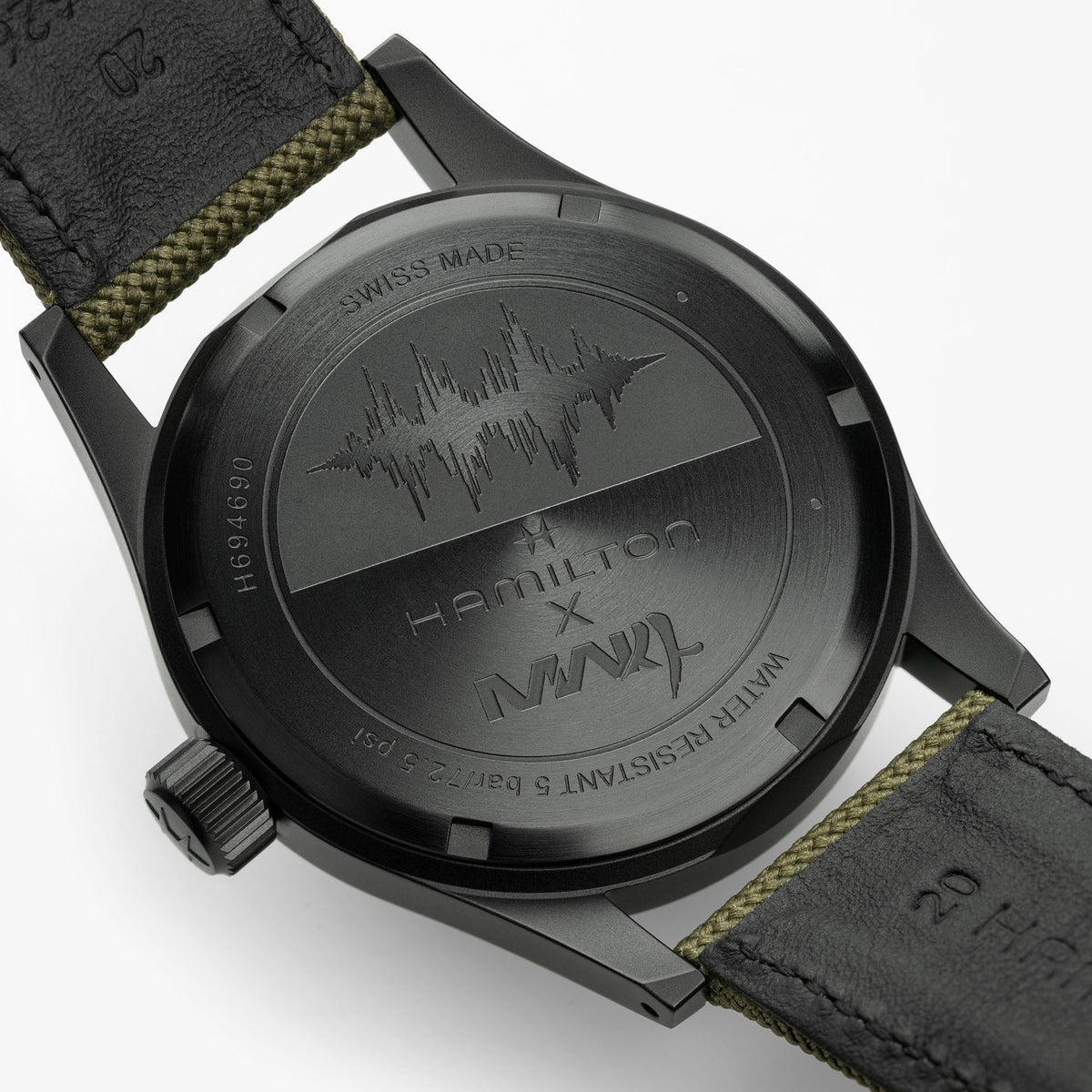 Hamilton Khaki Field H69469930 – case back