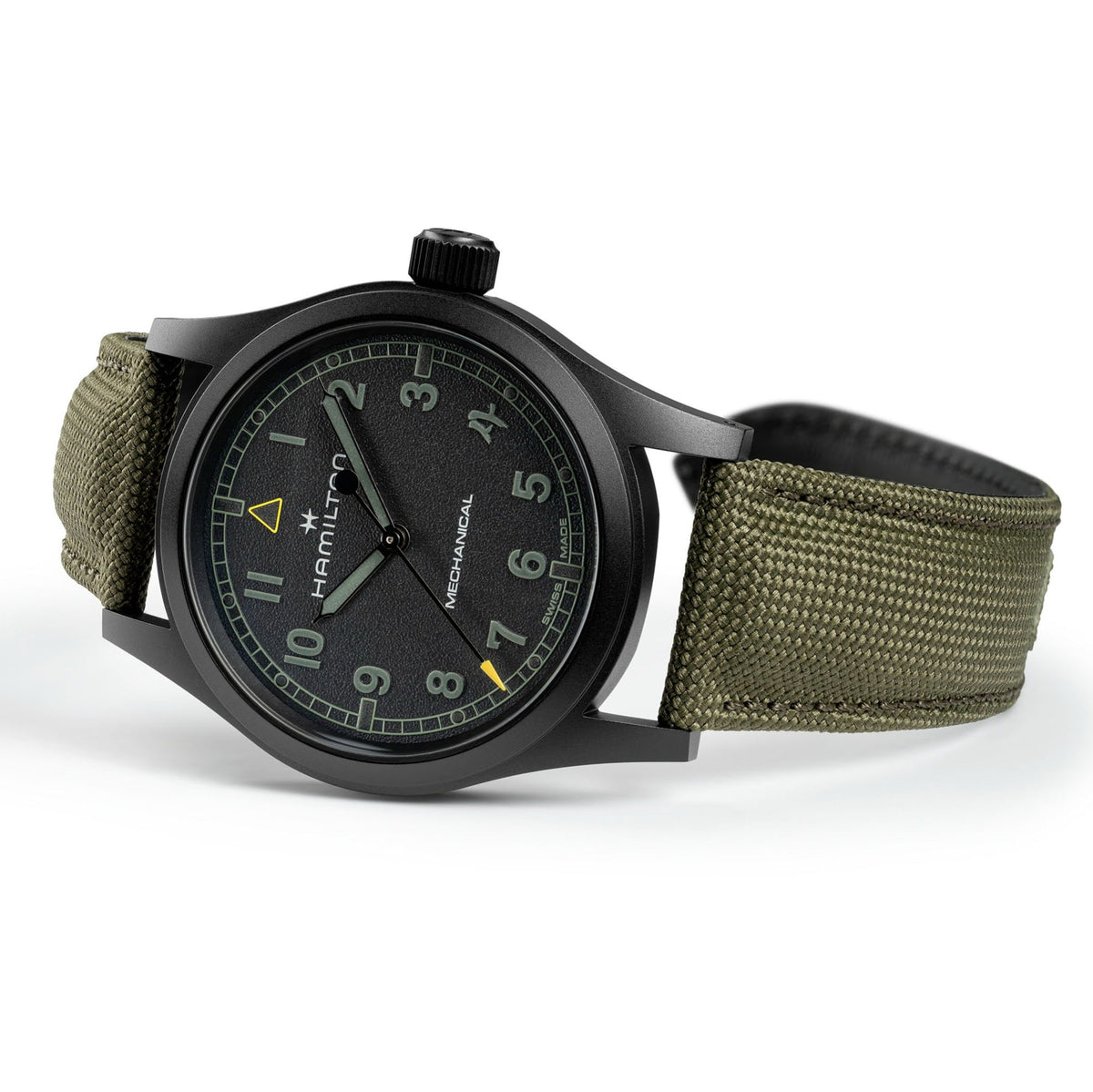 Hamilton Khaki Field H69469930 – three-quarter view