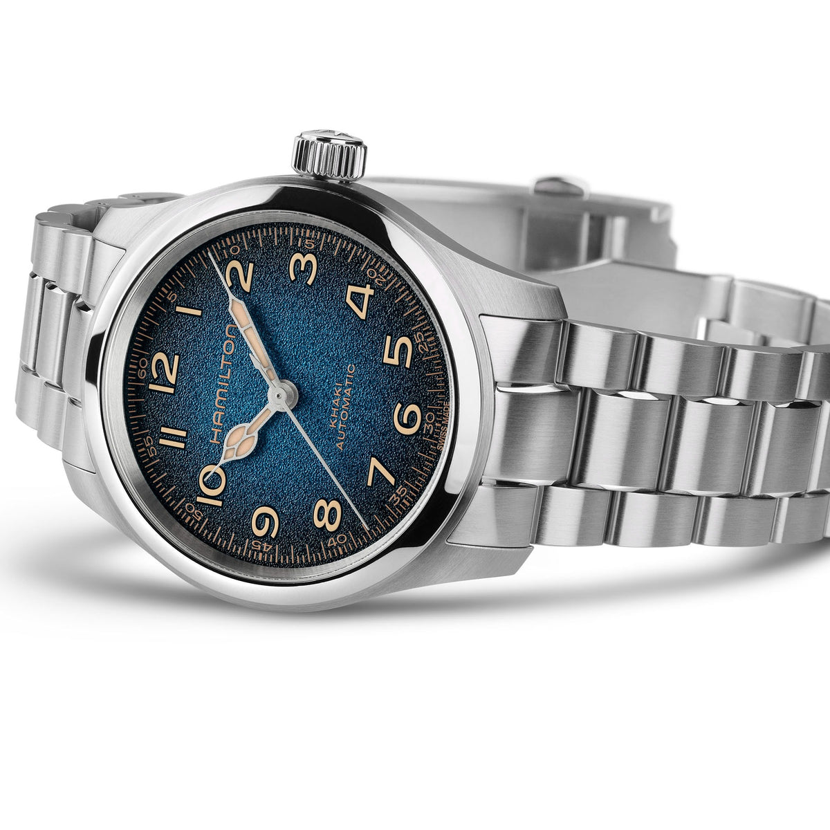 Hamilton Khaki Field H70405140 – three-quarter view