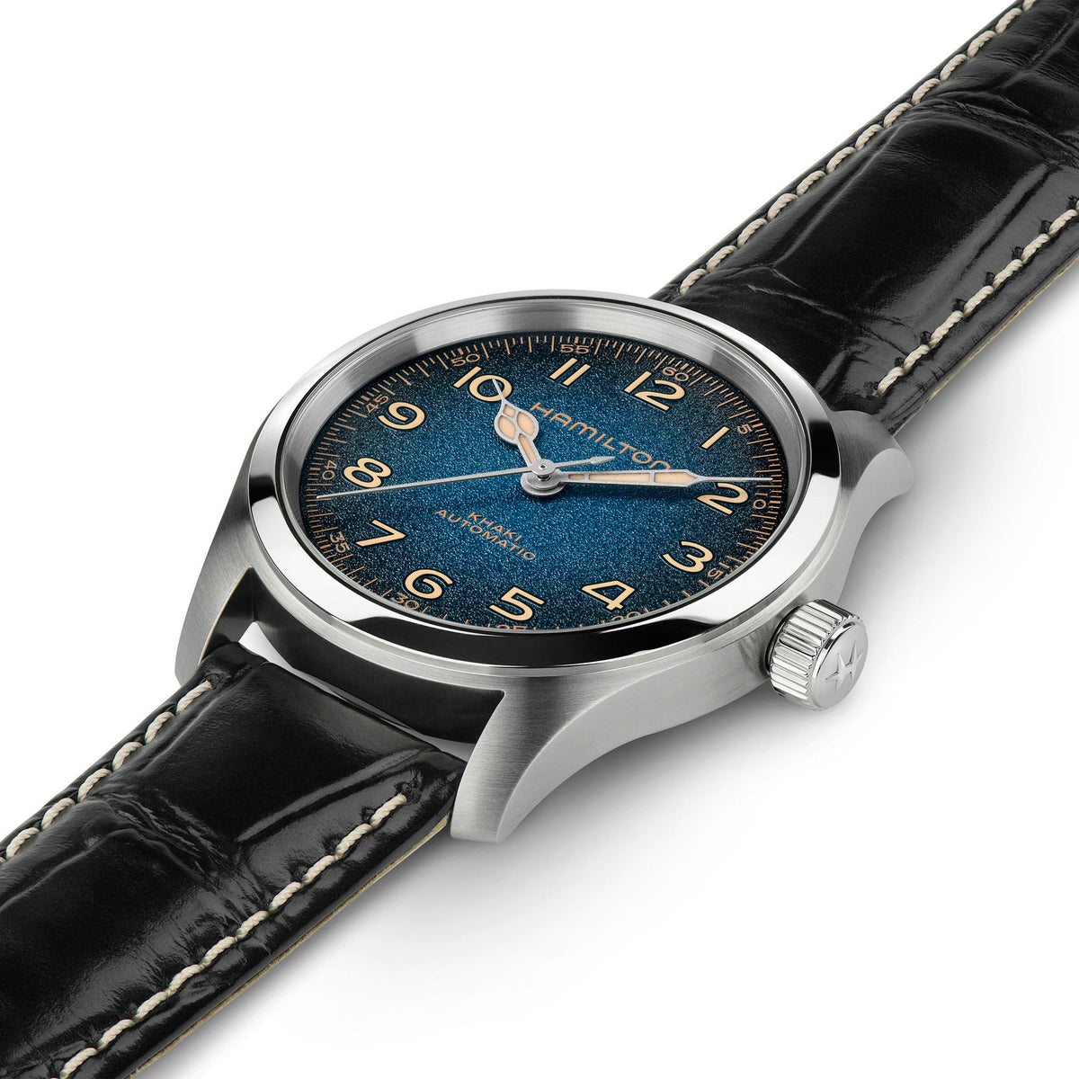 Hamilton Khaki Field H70405740 – three-quarter view