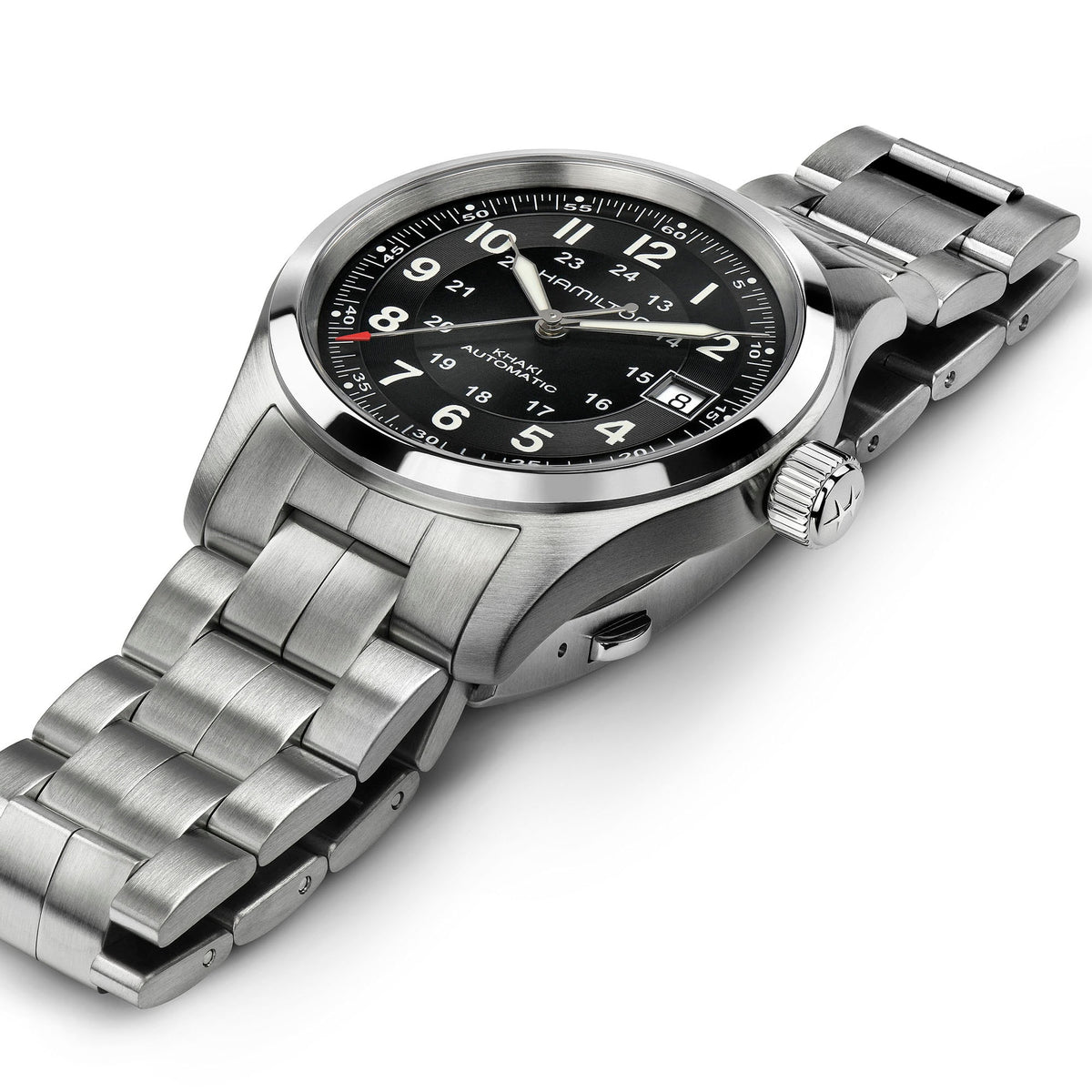 Hamilton Khaki Field H70455133 – three-quarter view