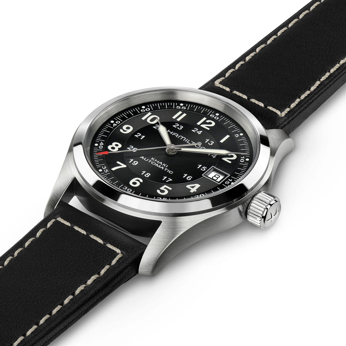 Hamilton Khaki Field H70455733 – three-quarter view