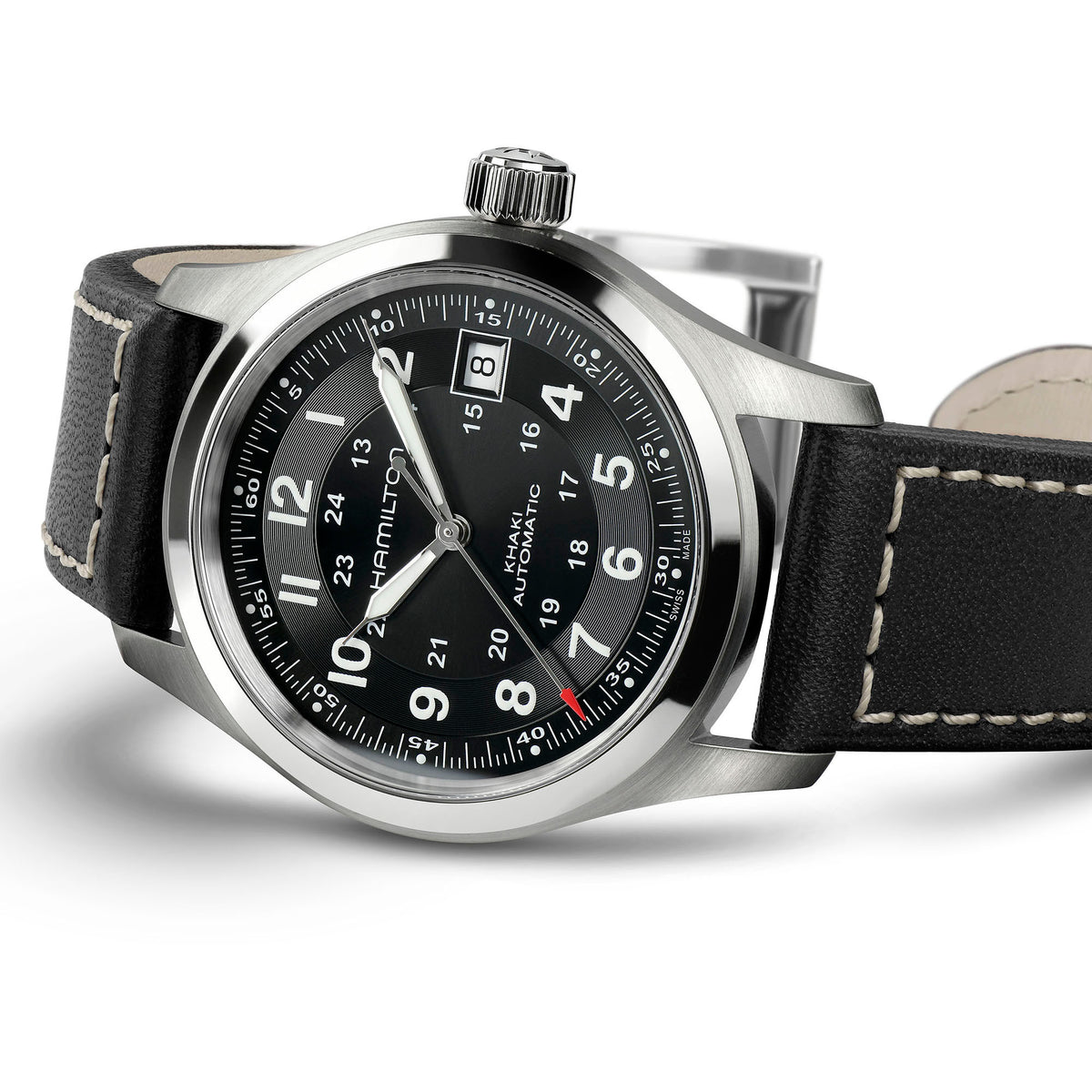 Hamilton Khaki Field H70455733 – angled view
