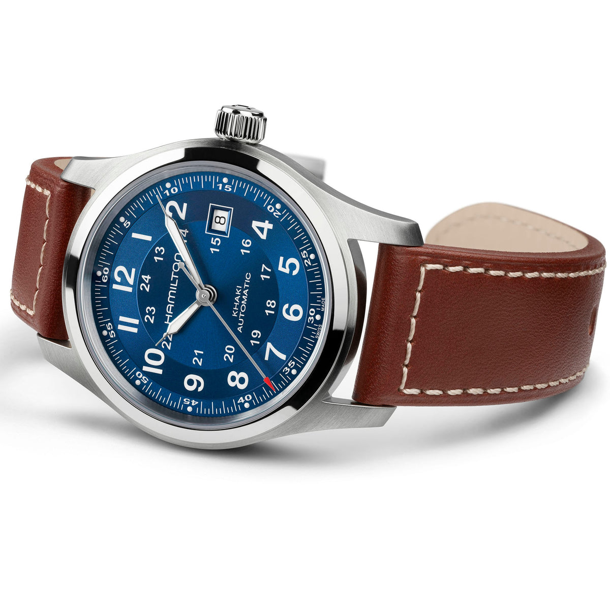 Hamilton Khaki Field H70605540 – three-quarter view