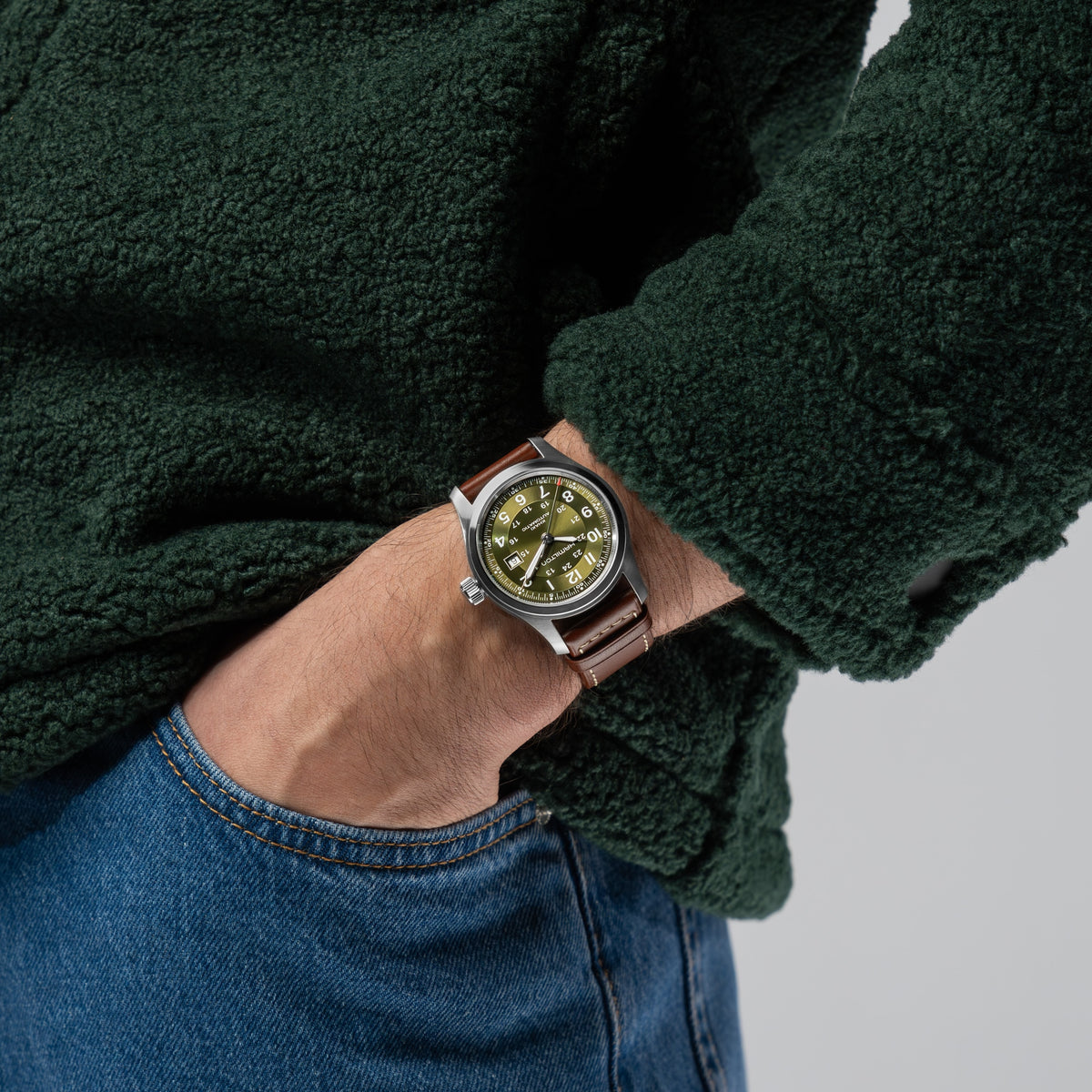 Hamilton Khaki Field H70605560 – on the wrist