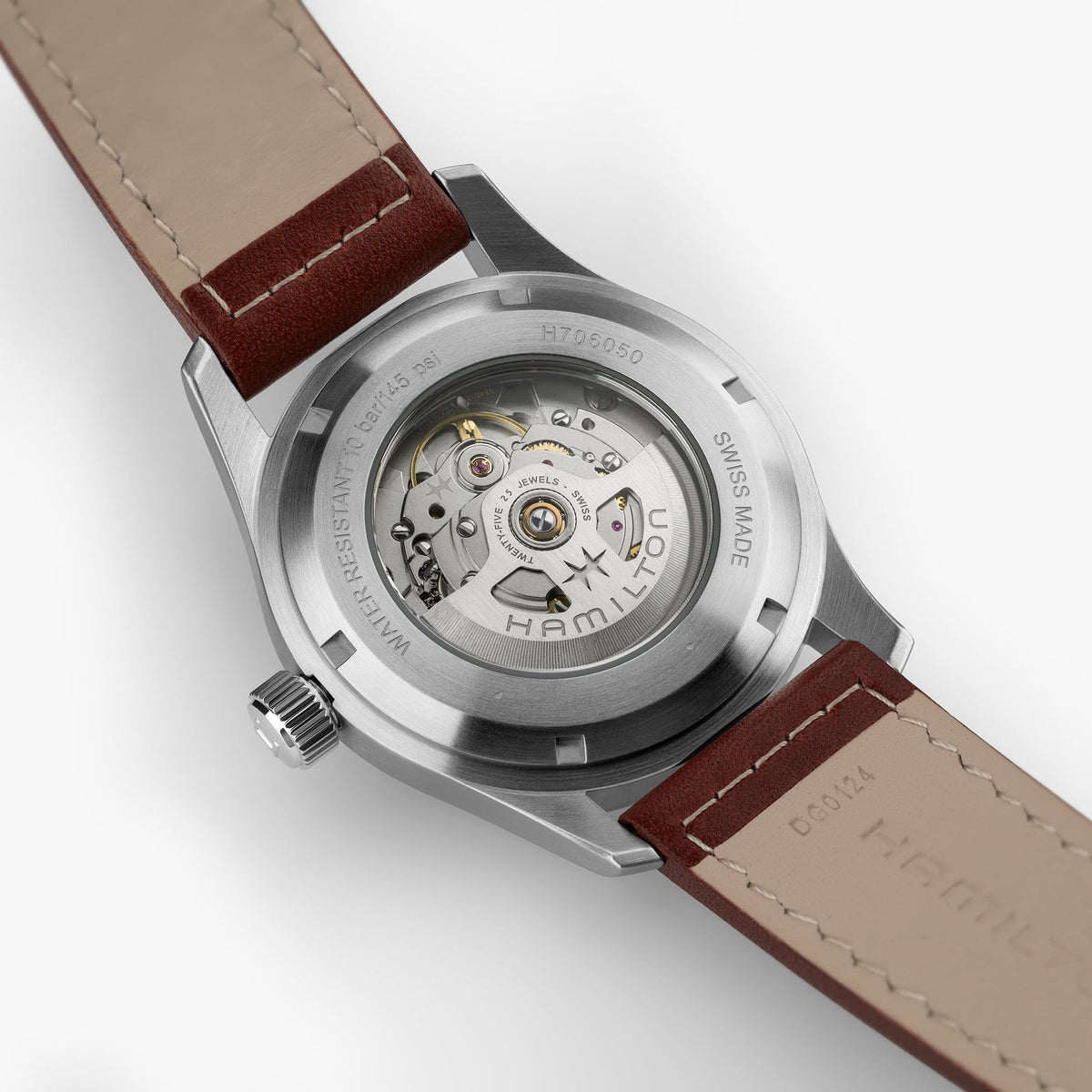 Hamilton Khaki Field H70605560 – case back