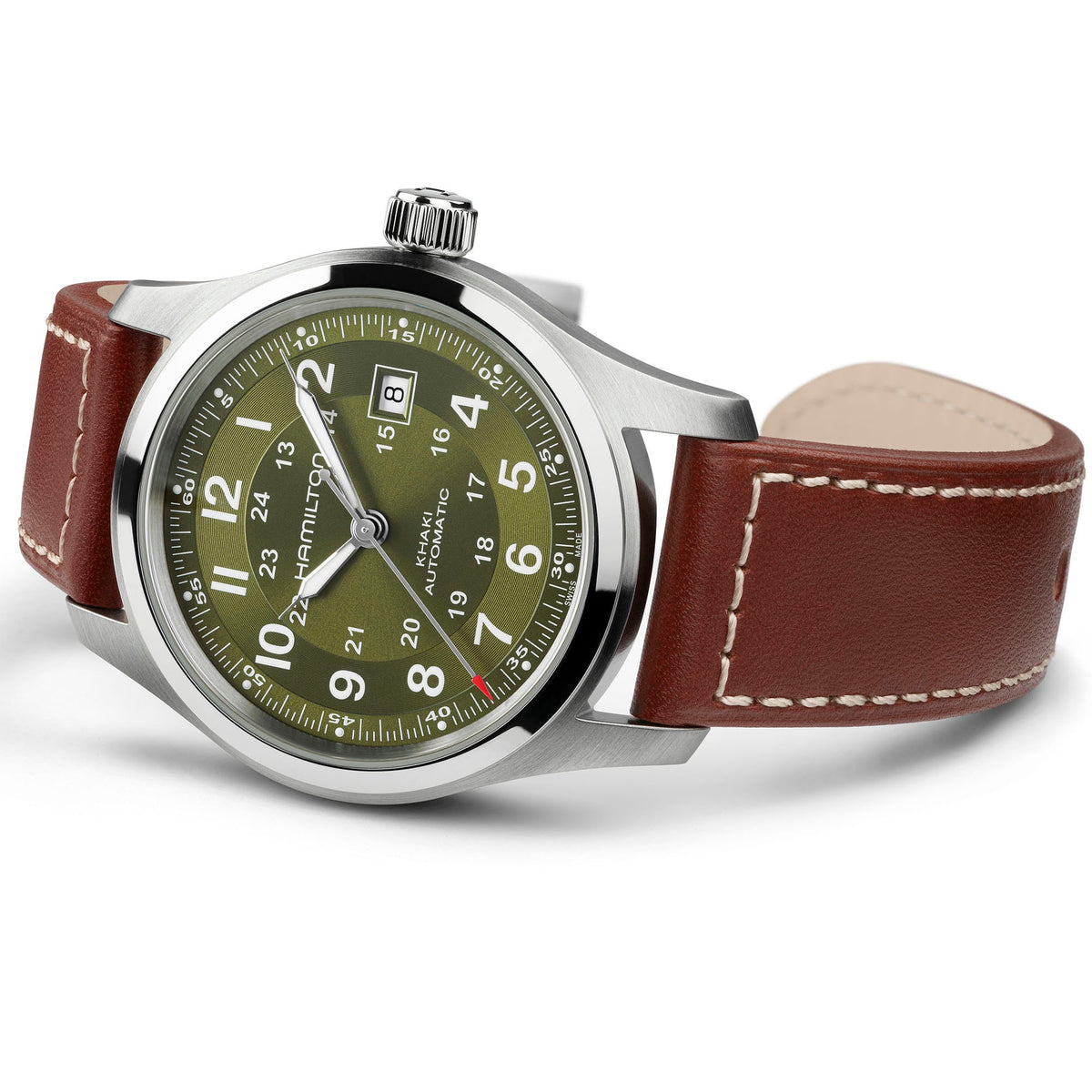Hamilton Khaki Field H70605560 – three-quarter view