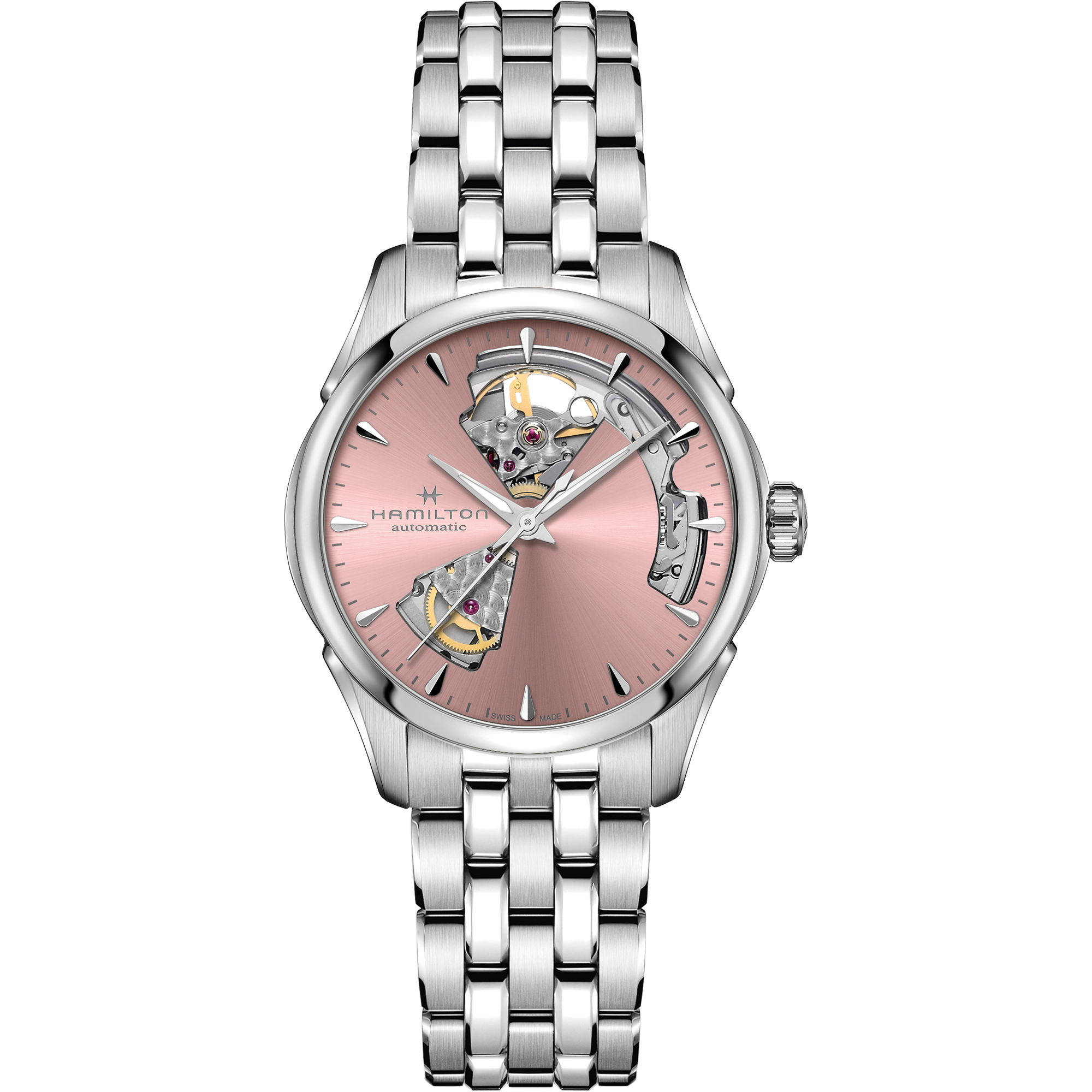 Hamilton Jazzmaster Open Heart Auto H32215170 Watch for Women