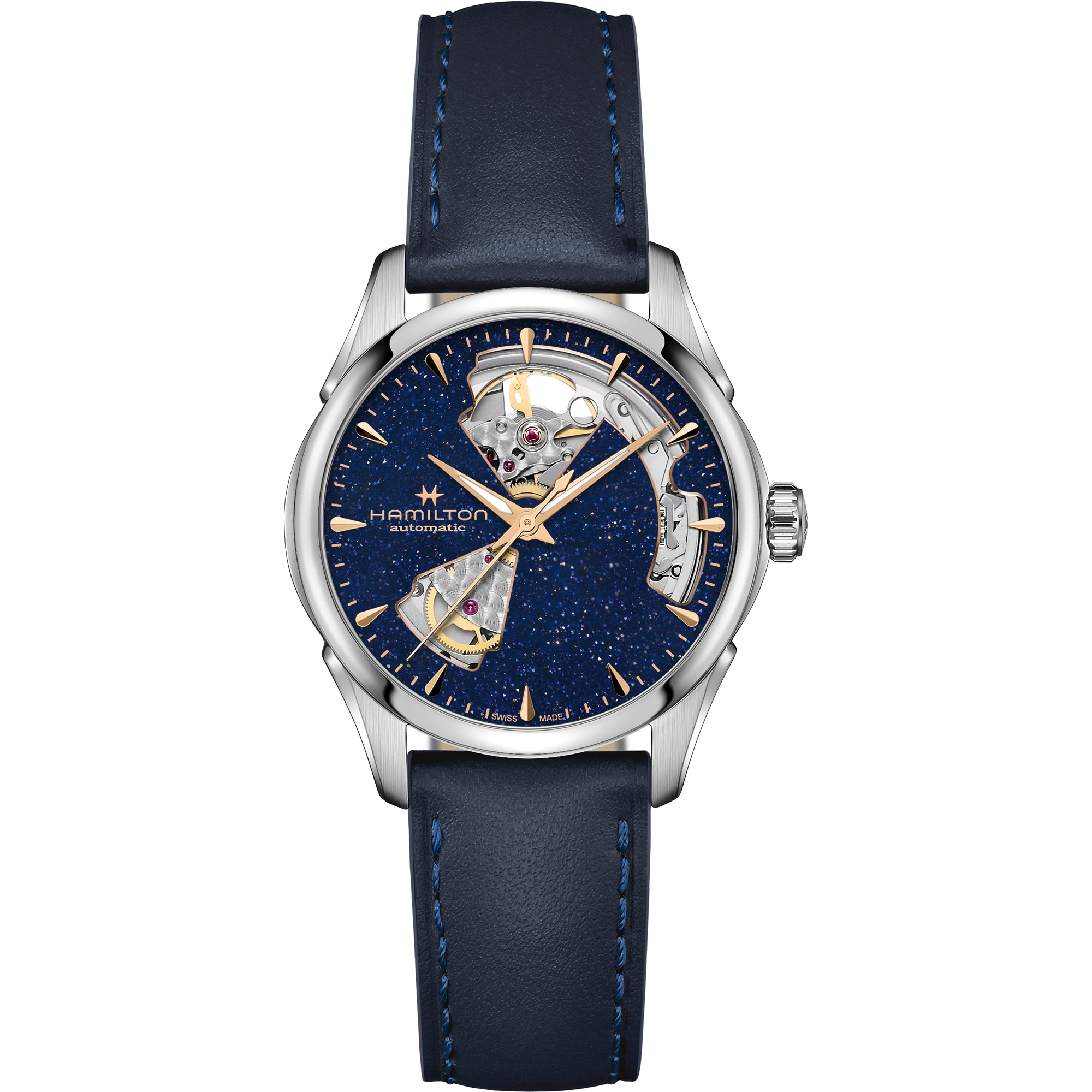 Hamilton Jazzmaster Open Heart Auto H32215642 Watch for Women
