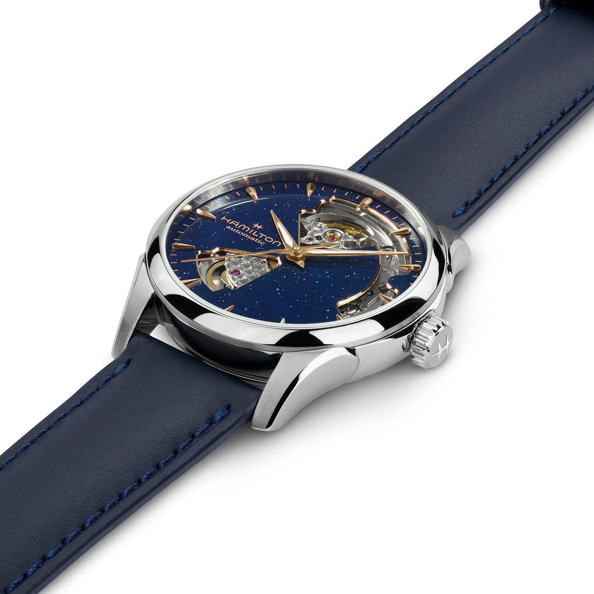 Hamilton Jazzmaster H32215642 – three-quarter view