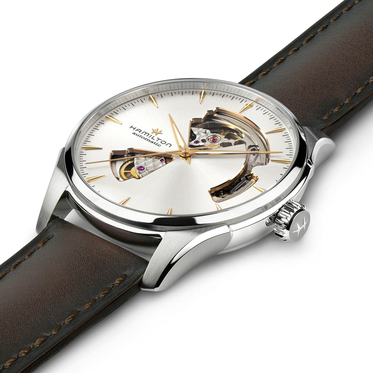 Hamilton Jazzmaster H32675551 – three-quarter view