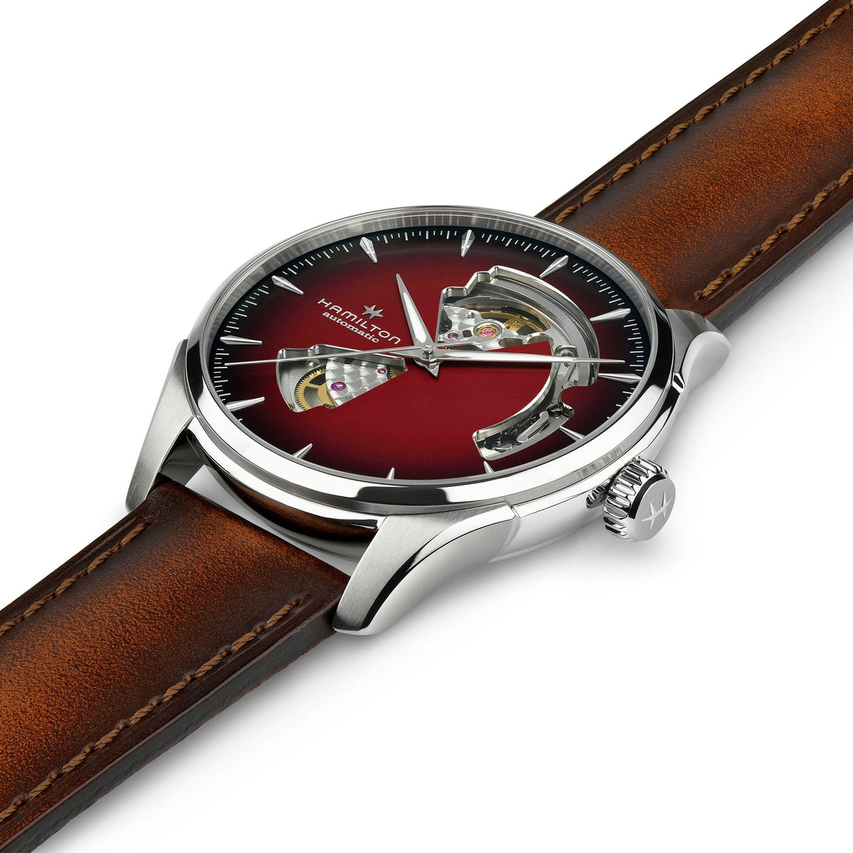 Hamilton Jazzmaster H32675570 – three-quarter view