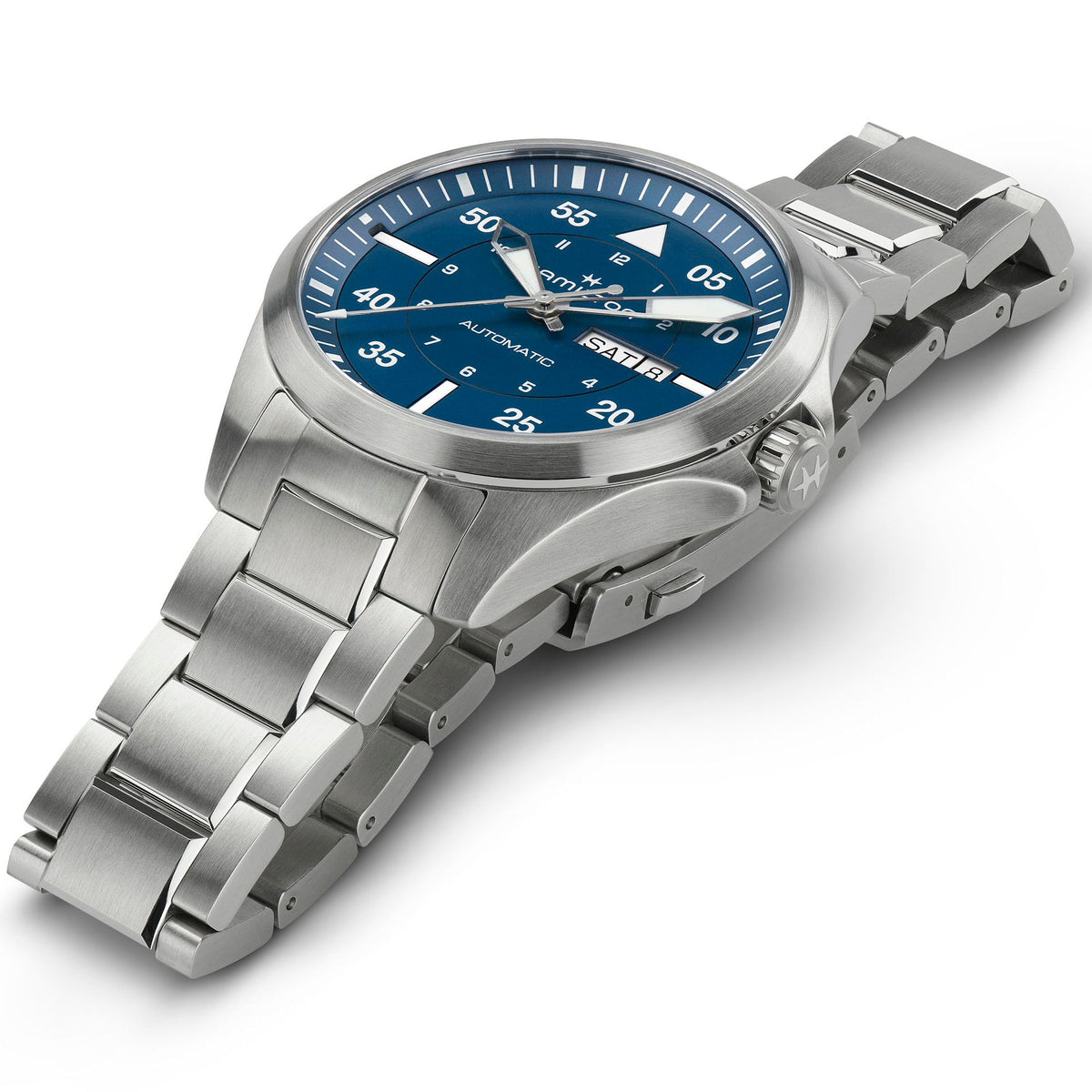 Hamilton Khaki Aviation H64635140 – three-quarter view