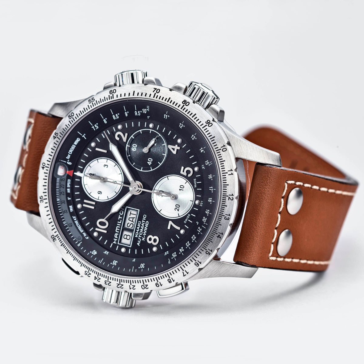 Hamilton Khaki Aviation H77616533 – angled view
