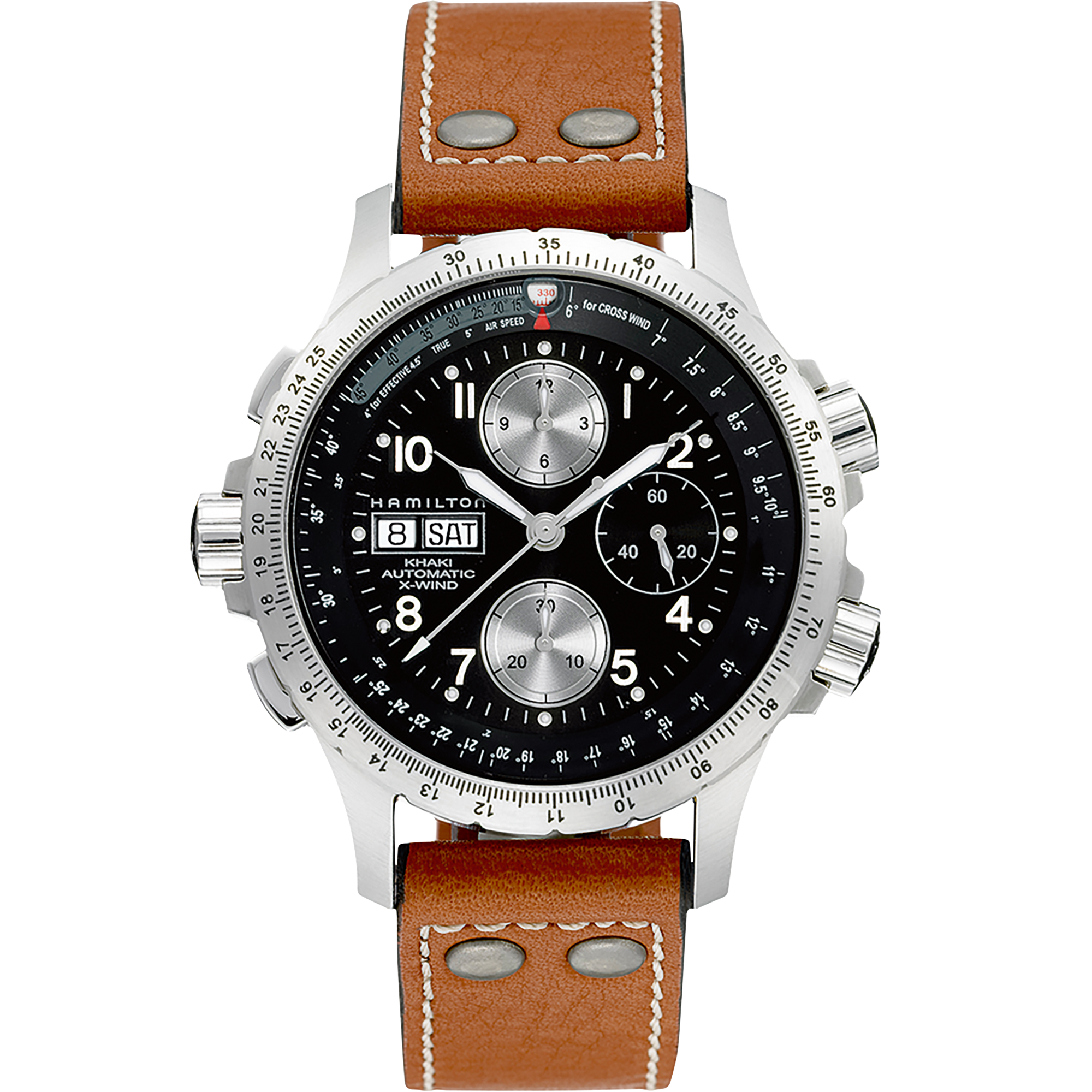 Hamilton Khaki Aviation X-Wind Auto Chrono H77616533 Watch for Men
