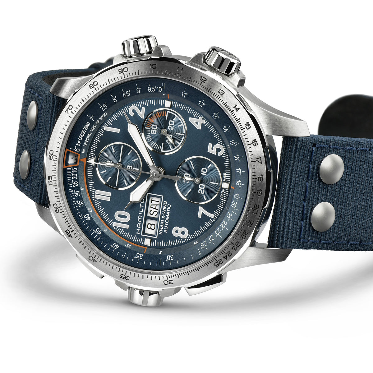 Hamilton Khaki Aviation H77906940 – angled view