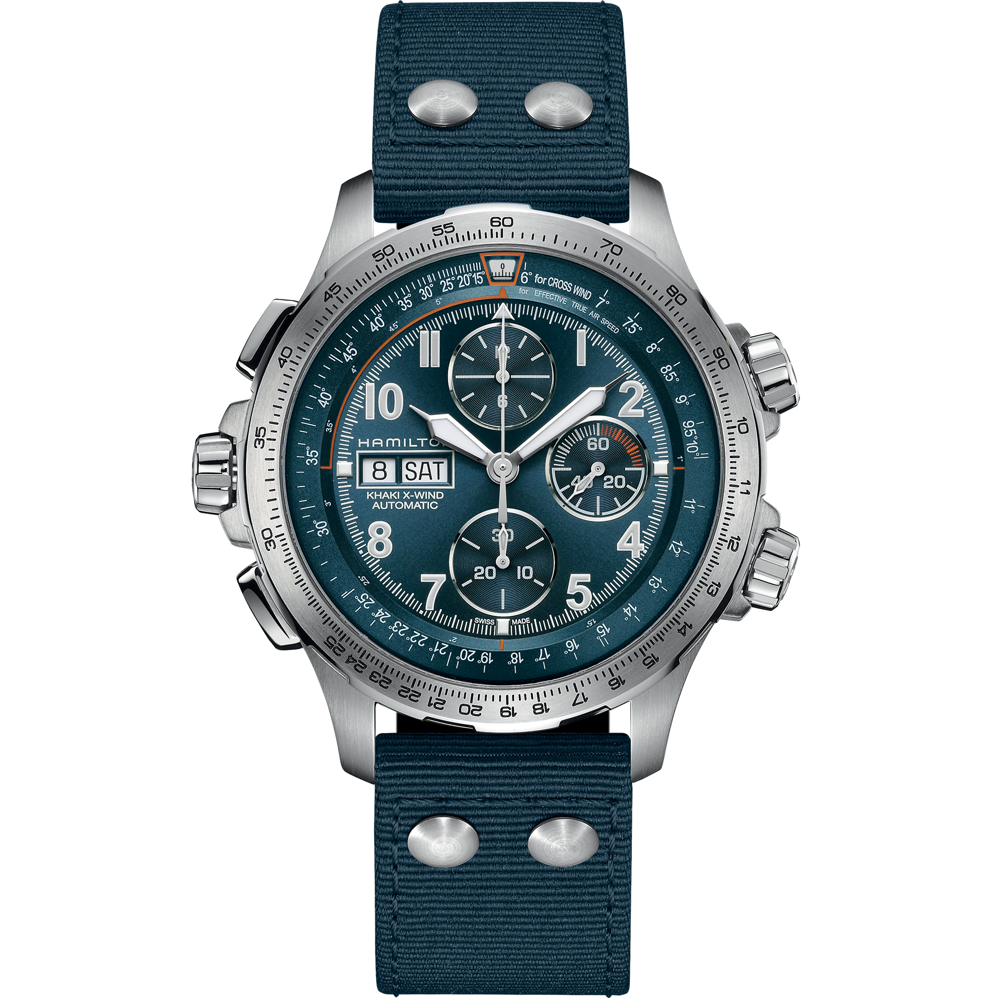 Hamilton Khaki Aviation X-Wind Auto Chrono H77906940 Watch for Men