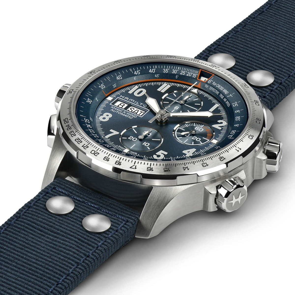 Hamilton Khaki Aviation H77906940 – three-quarter view