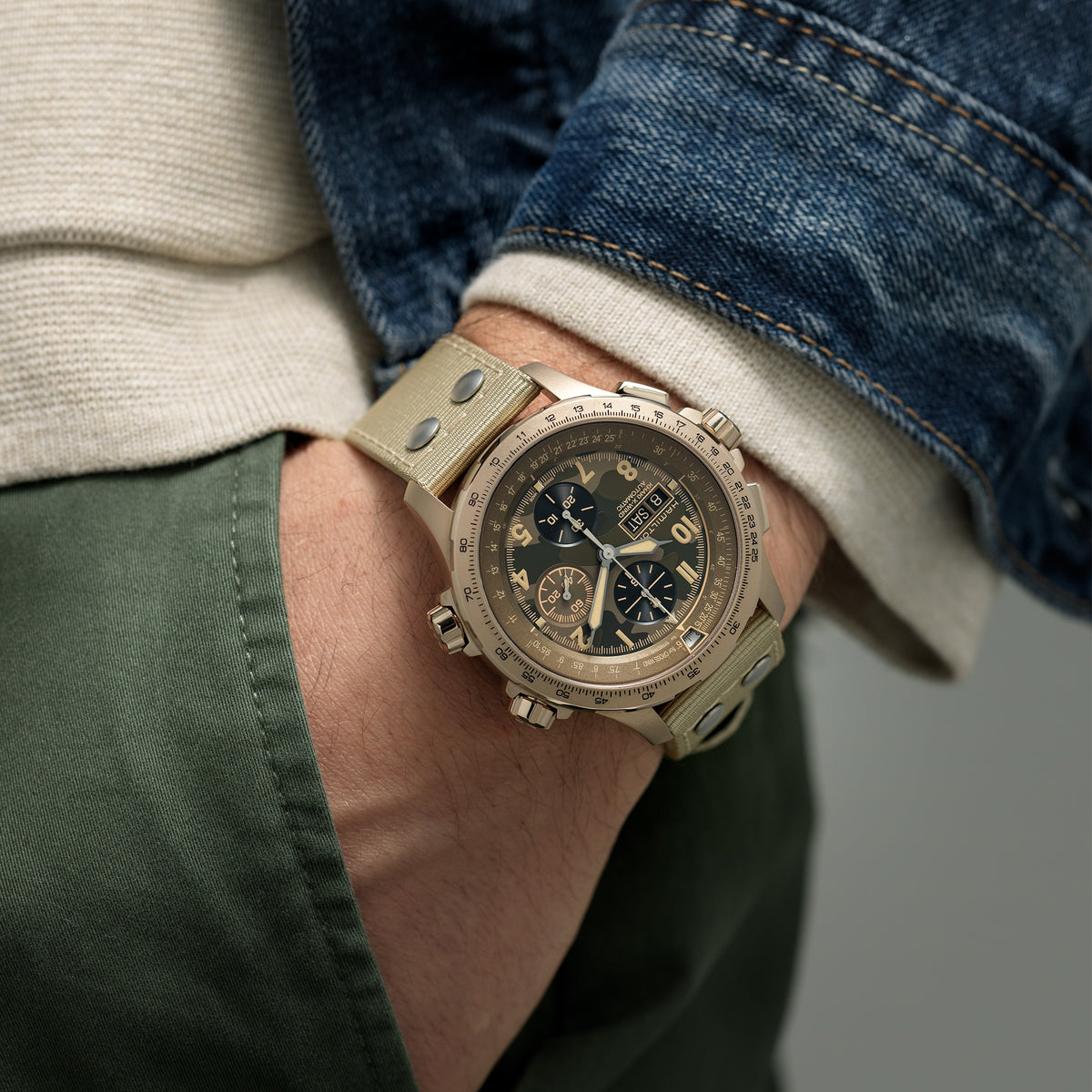 Hamilton Khaki Aviation H77916920 – on the wrist