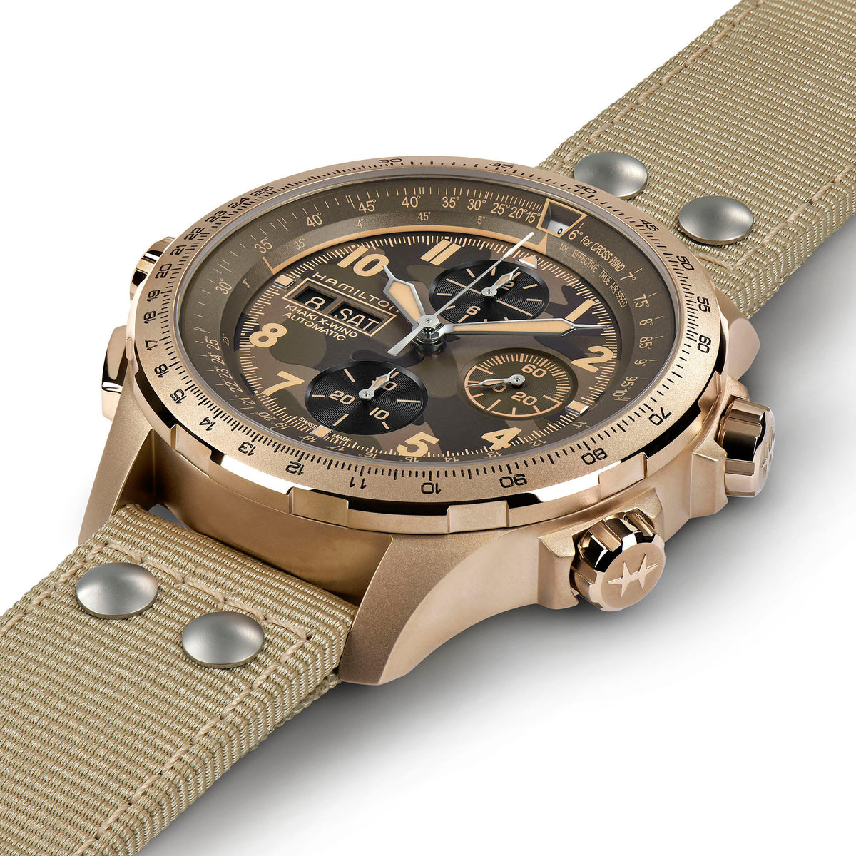 Hamilton Khaki Aviation H77916920 – three-quarter view