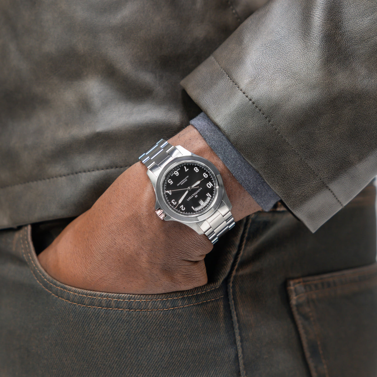 Hamilton Khaki Field H64475131 – on the wrist
