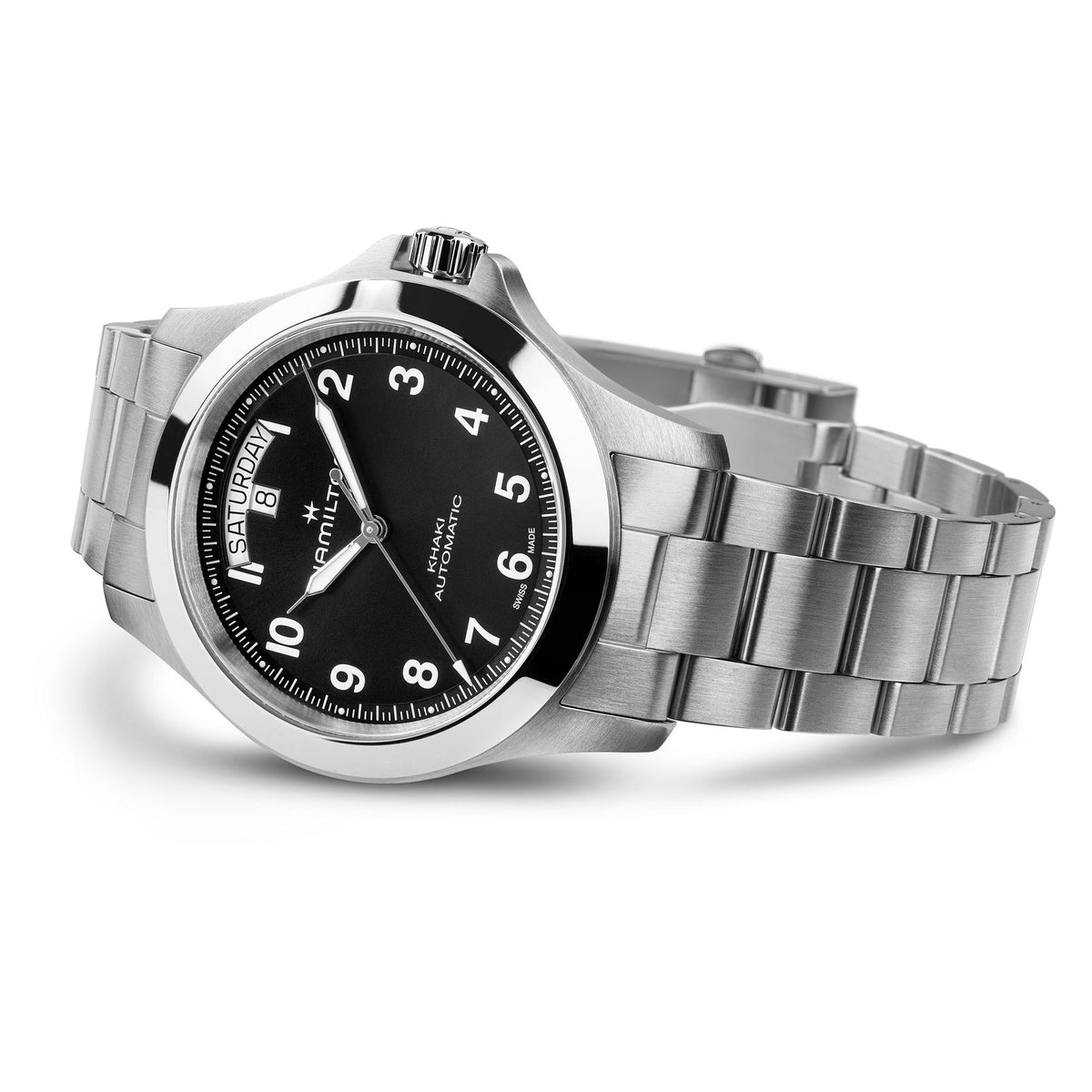 Hamilton Khaki Field H64475131 – three-quarter view