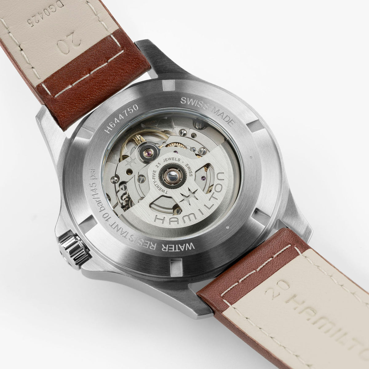 Hamilton Khaki Field H64475531 – case back