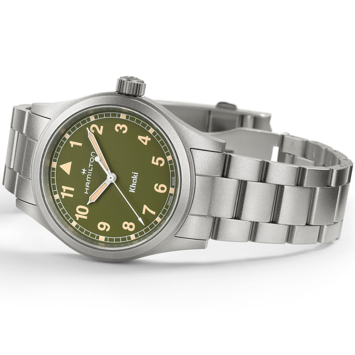 Hamilton Khaki Field H69401160 – angled view