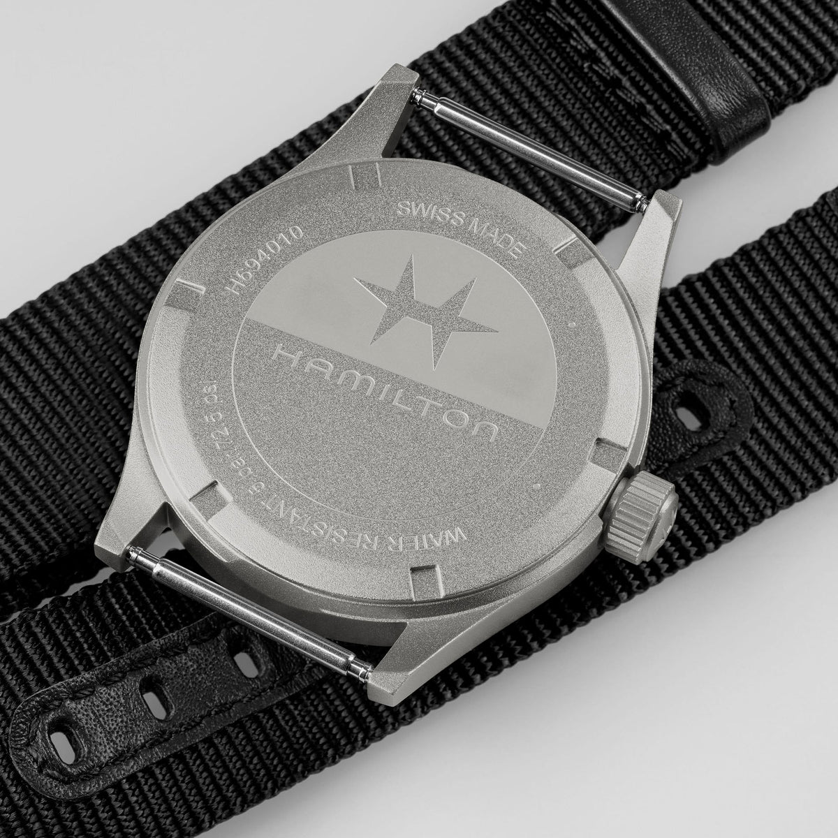 Hamilton Khaki Field H69401430 – case back