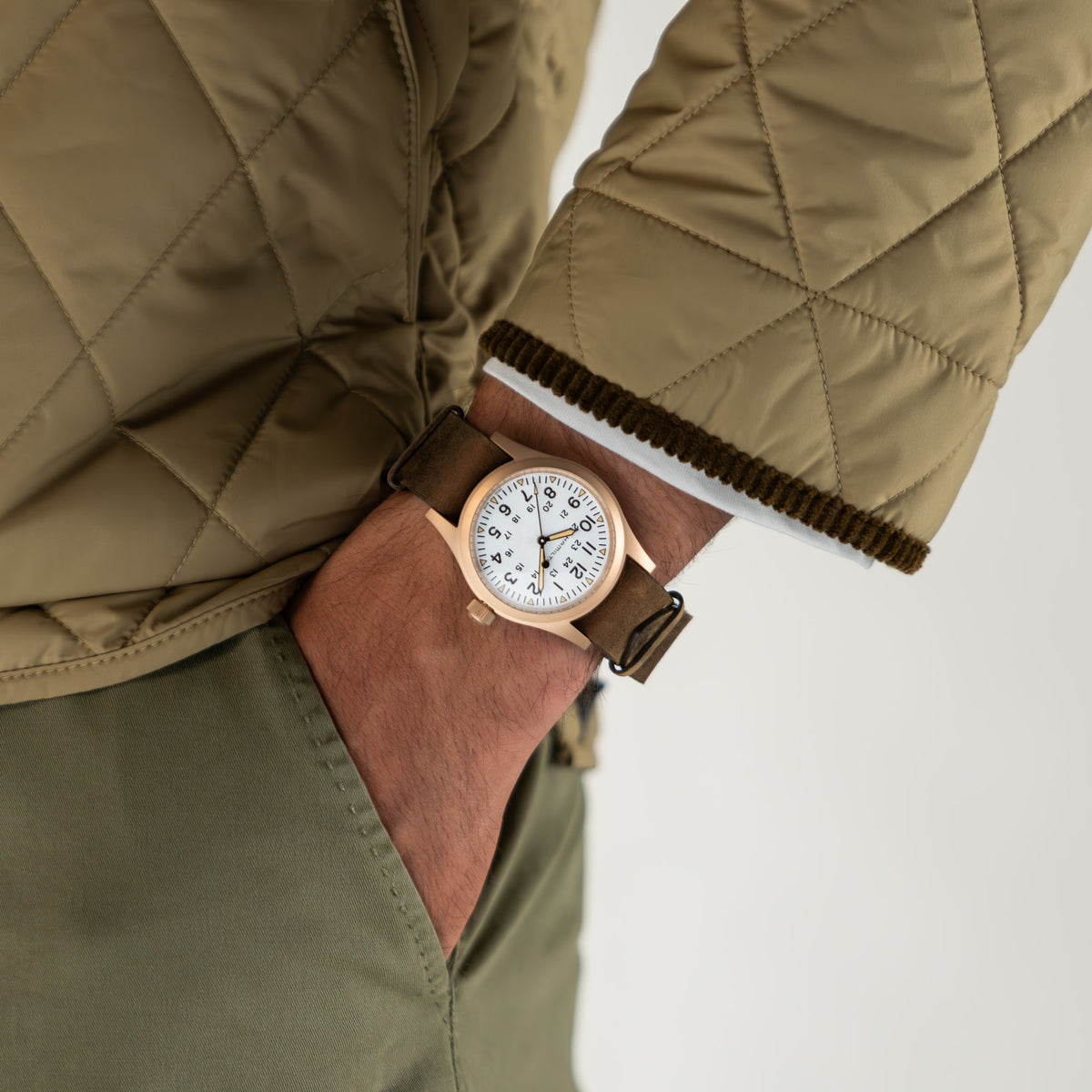 Hamilton Khaki Field H69459510 – on the wrist