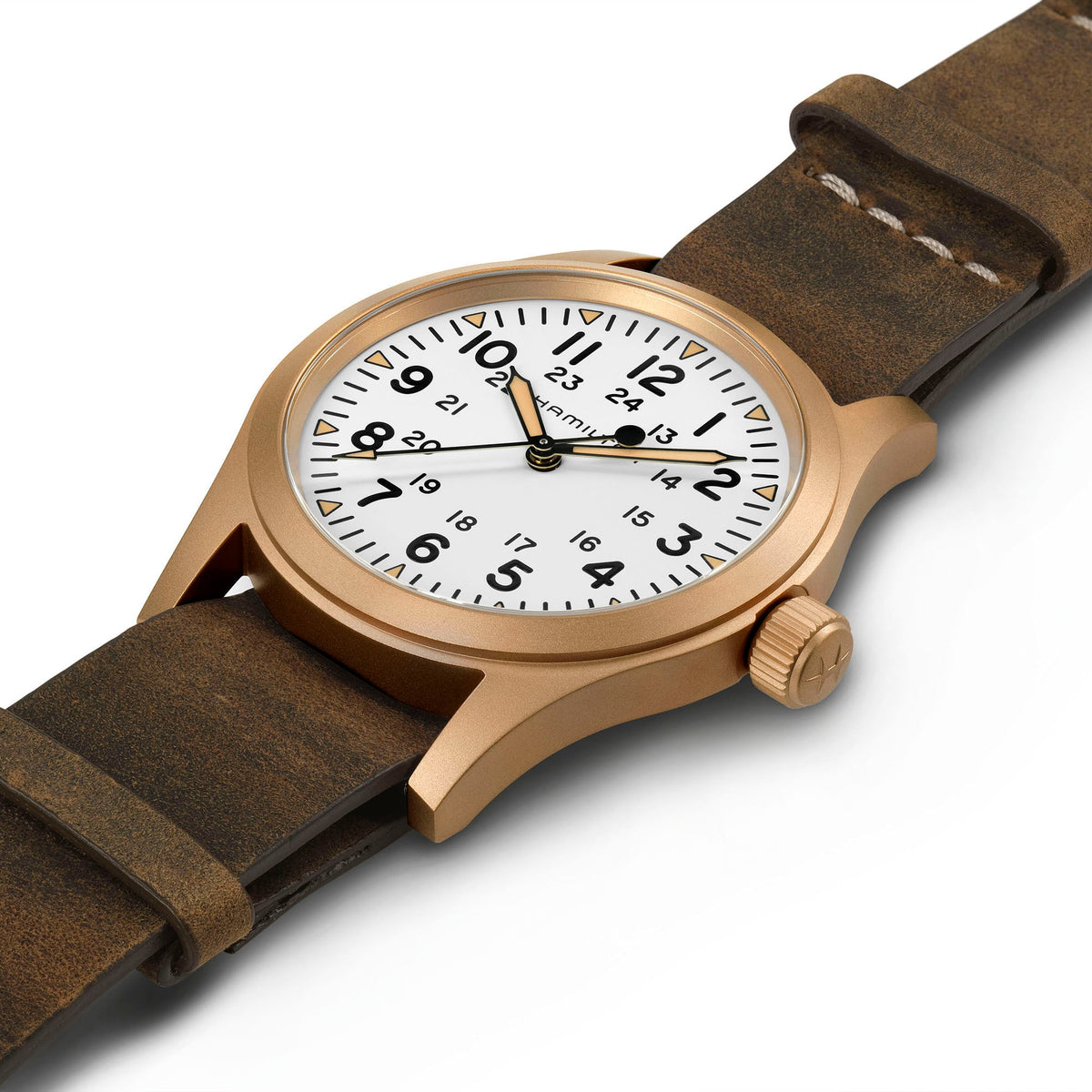 Hamilton Khaki Field H69459510 – three-quarter view