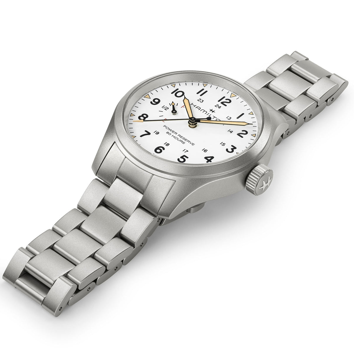 Hamilton Khaki Field H69509110 – angled view