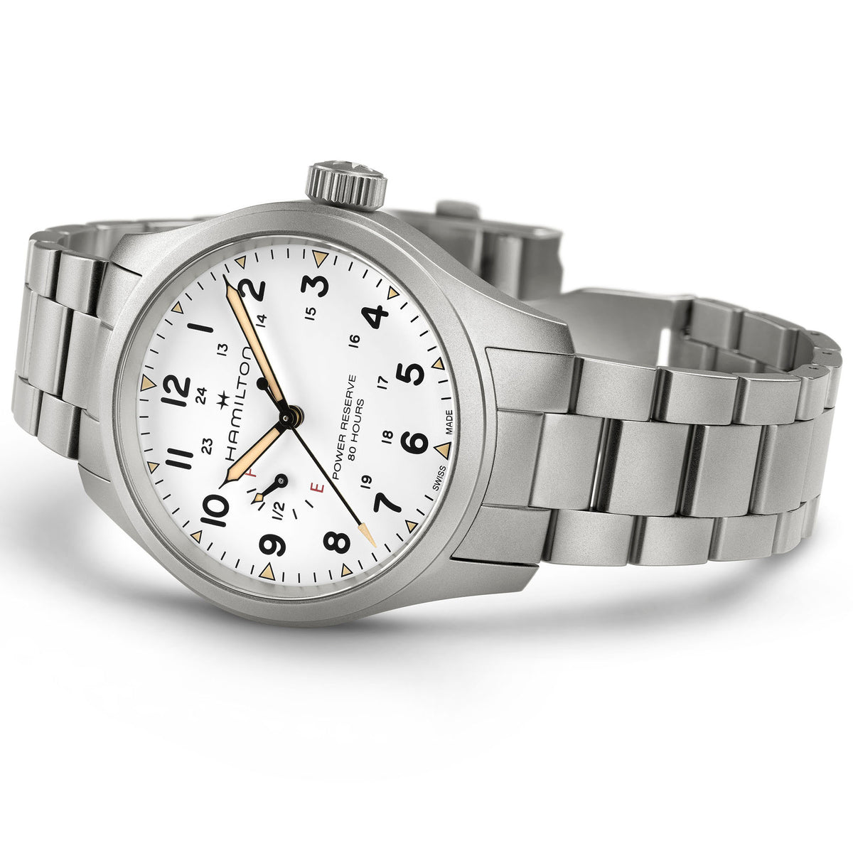 Hamilton Khaki Field H69509110 – three-quarter view