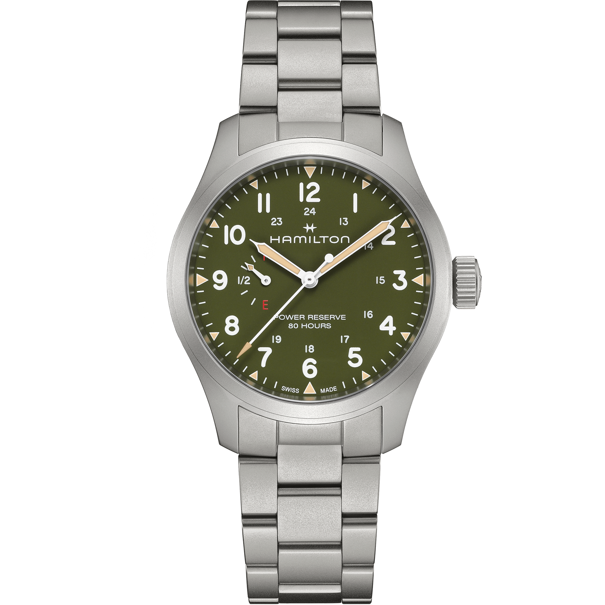 Hamilton Khaki Field Power Reserve H69509160 Unisex Watch