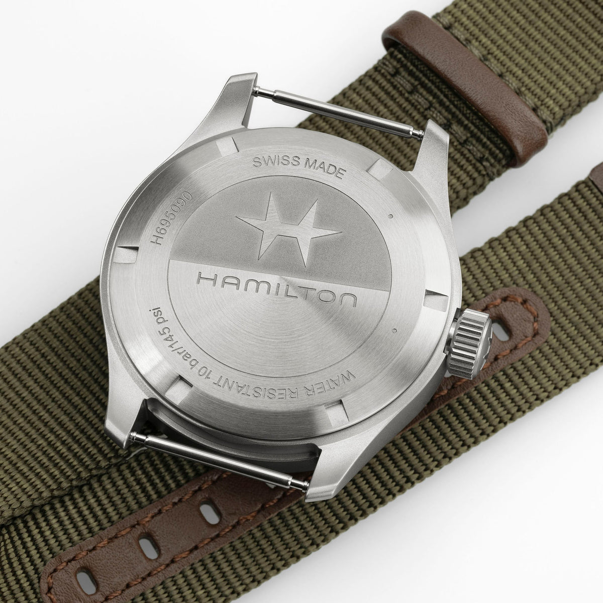Hamilton Khaki Field H69509960 – case back