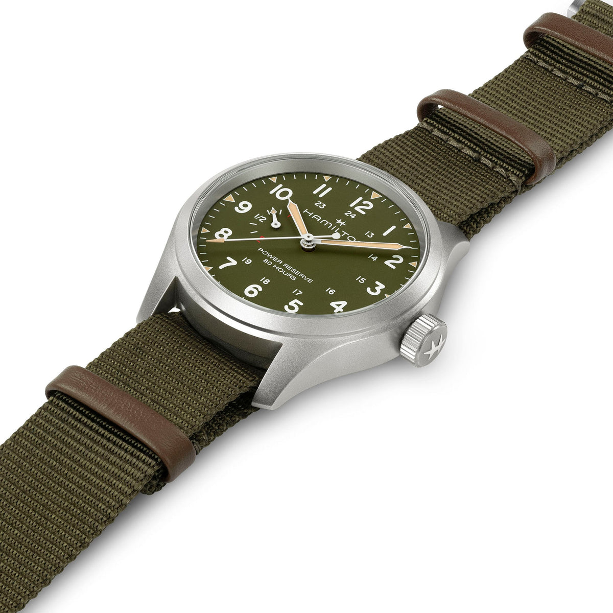 Hamilton Khaki Field H69509960 – three-quarter view