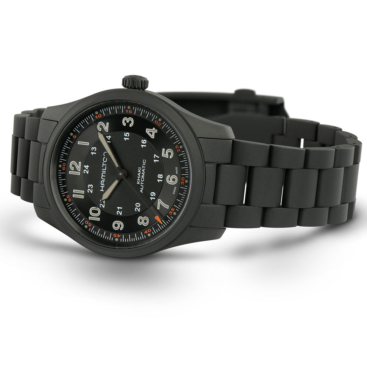 Hamilton Khaki Field H70215130 – angled view
