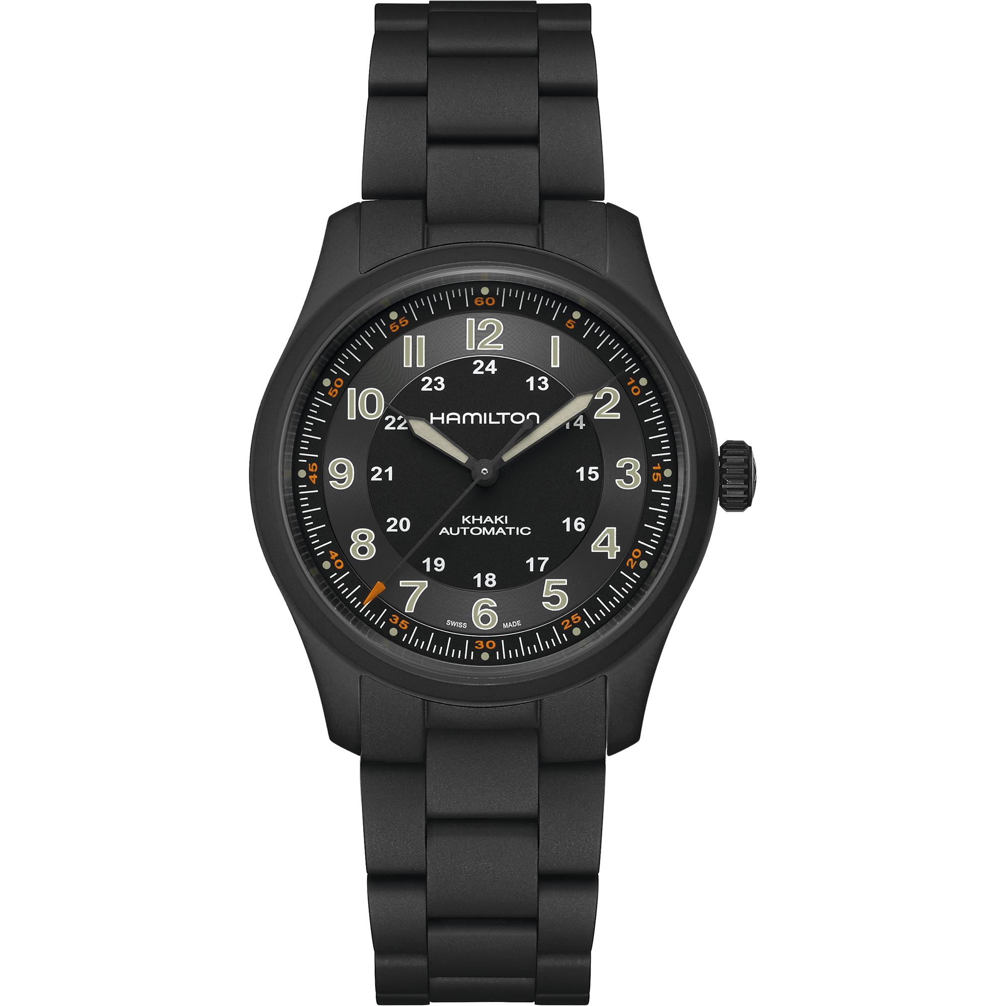 Hamilton Khaki Field Titanium Auto H70215130 Unisex Watch