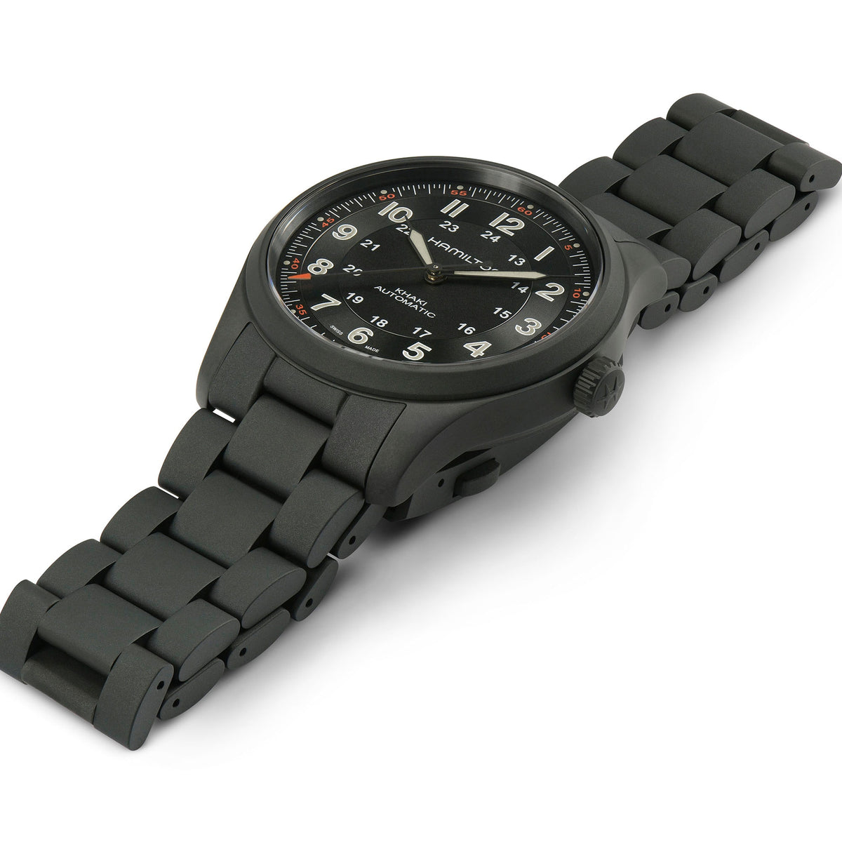 Hamilton Khaki Field H70215130 – three-quarter view