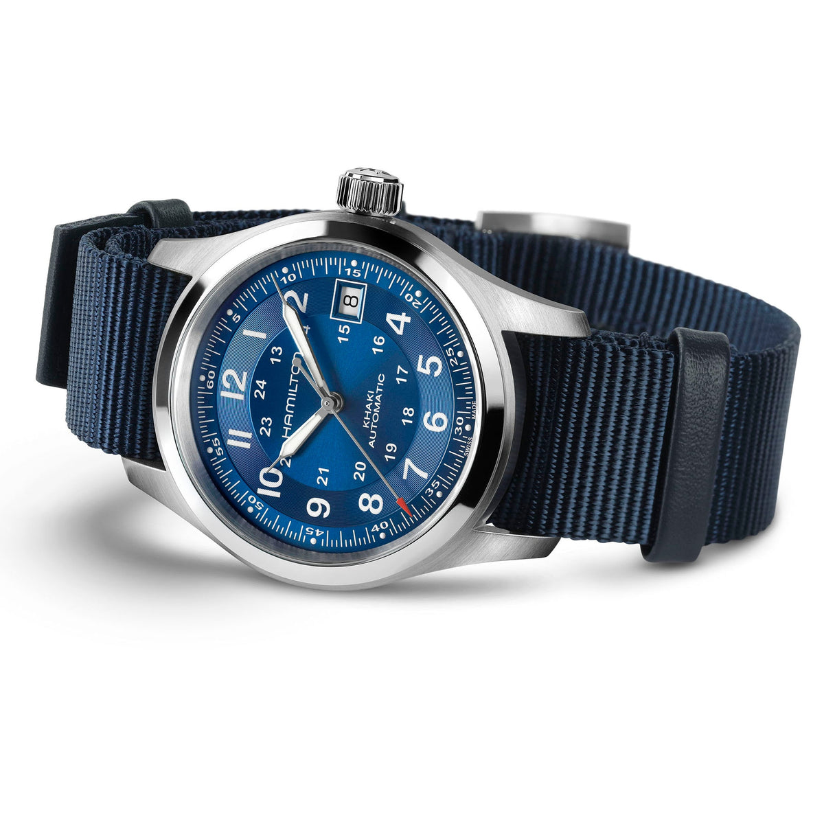 Hamilton Khaki Field H70455940 – angled view