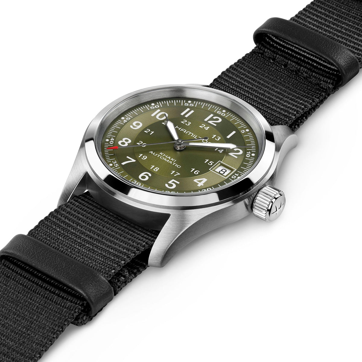 Hamilton Khaki Field H70455960 – three-quarter view