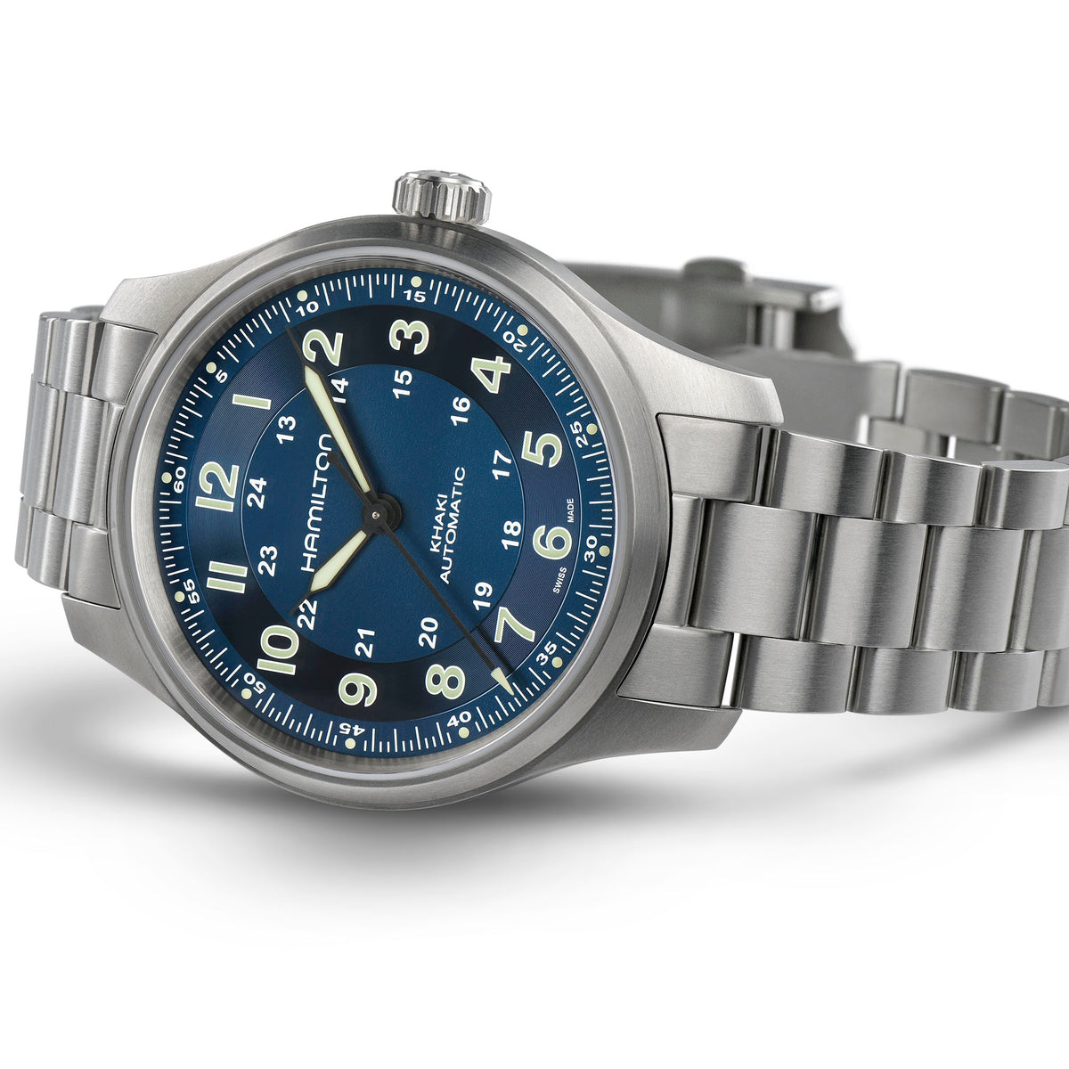 Hamilton Khaki Field H70545140 – angled view