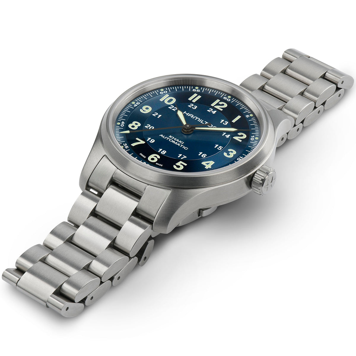 Hamilton Khaki Field H70545140 – three-quarter view