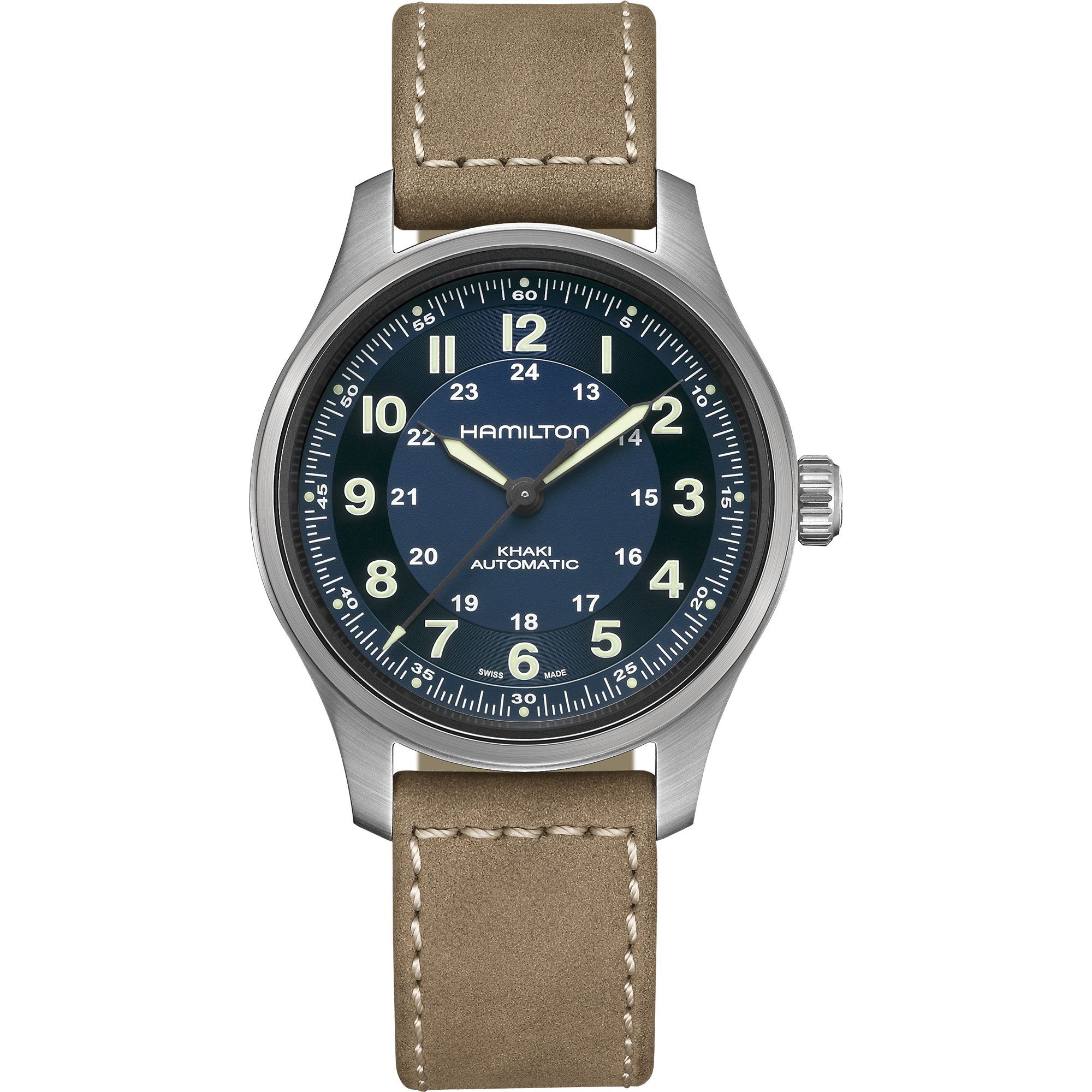 Hamilton Khaki Field Titanium Auto H70545540 Watch for Men