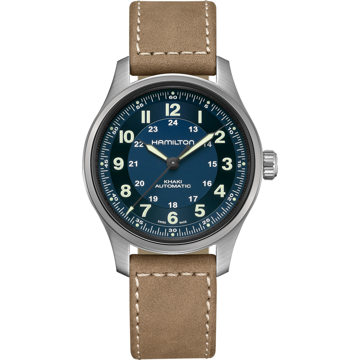 Hamilton Khaki Field H70545540 – front view