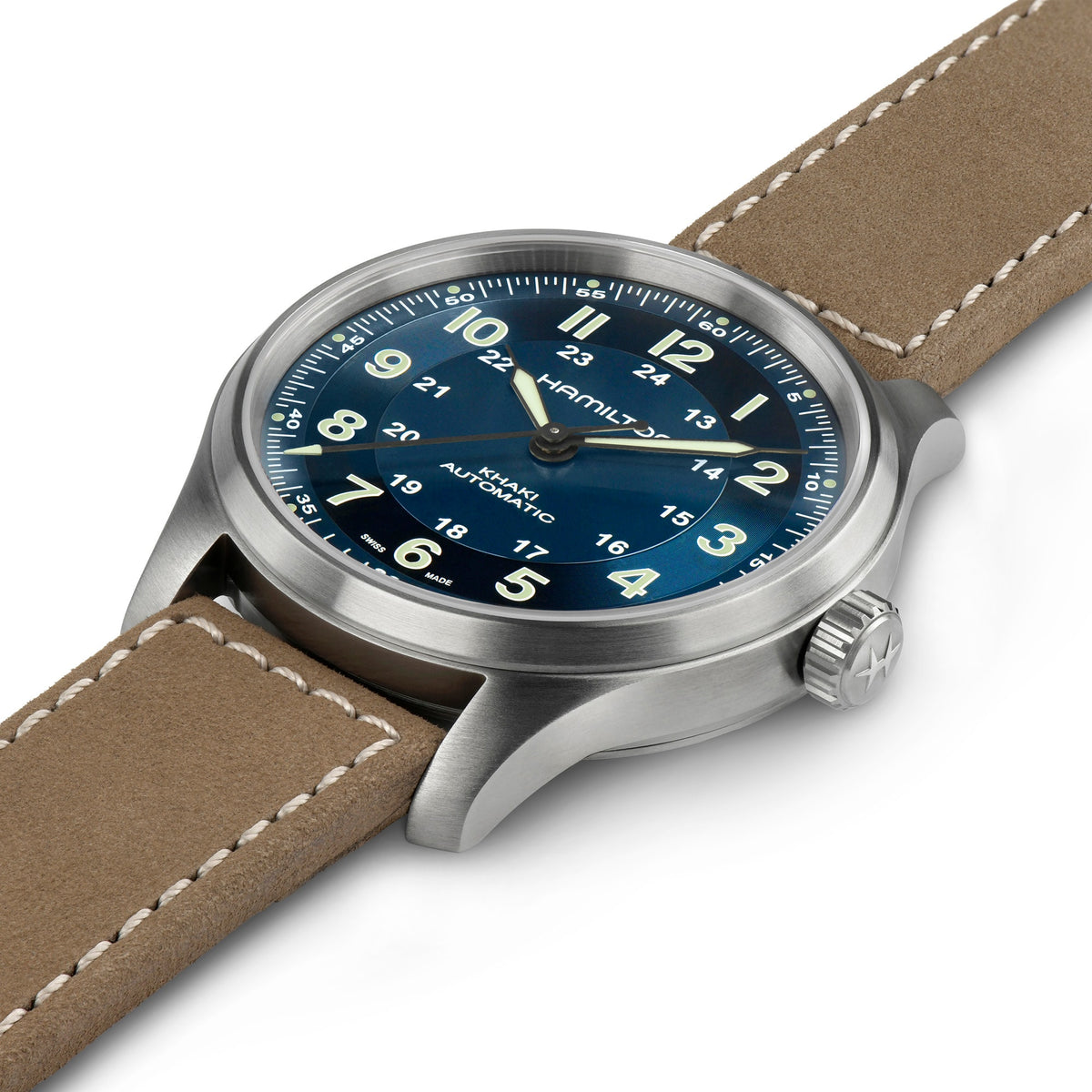 Hamilton Khaki Field H70545540 – three-quarter view