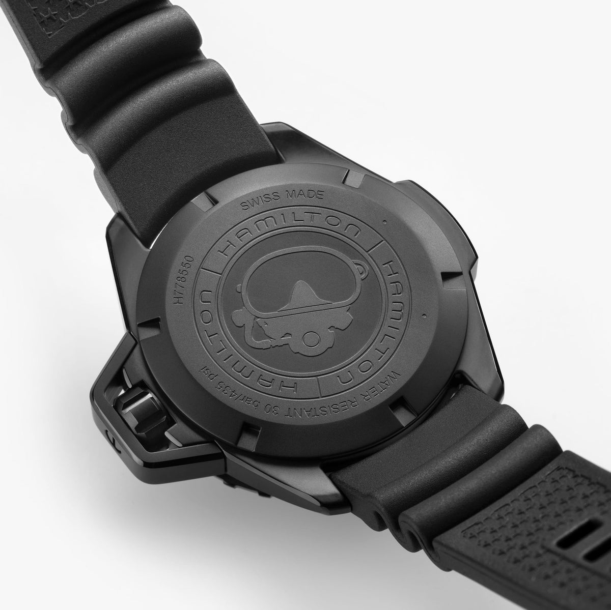 Hamilton Khaki Navy H77855330 – case back