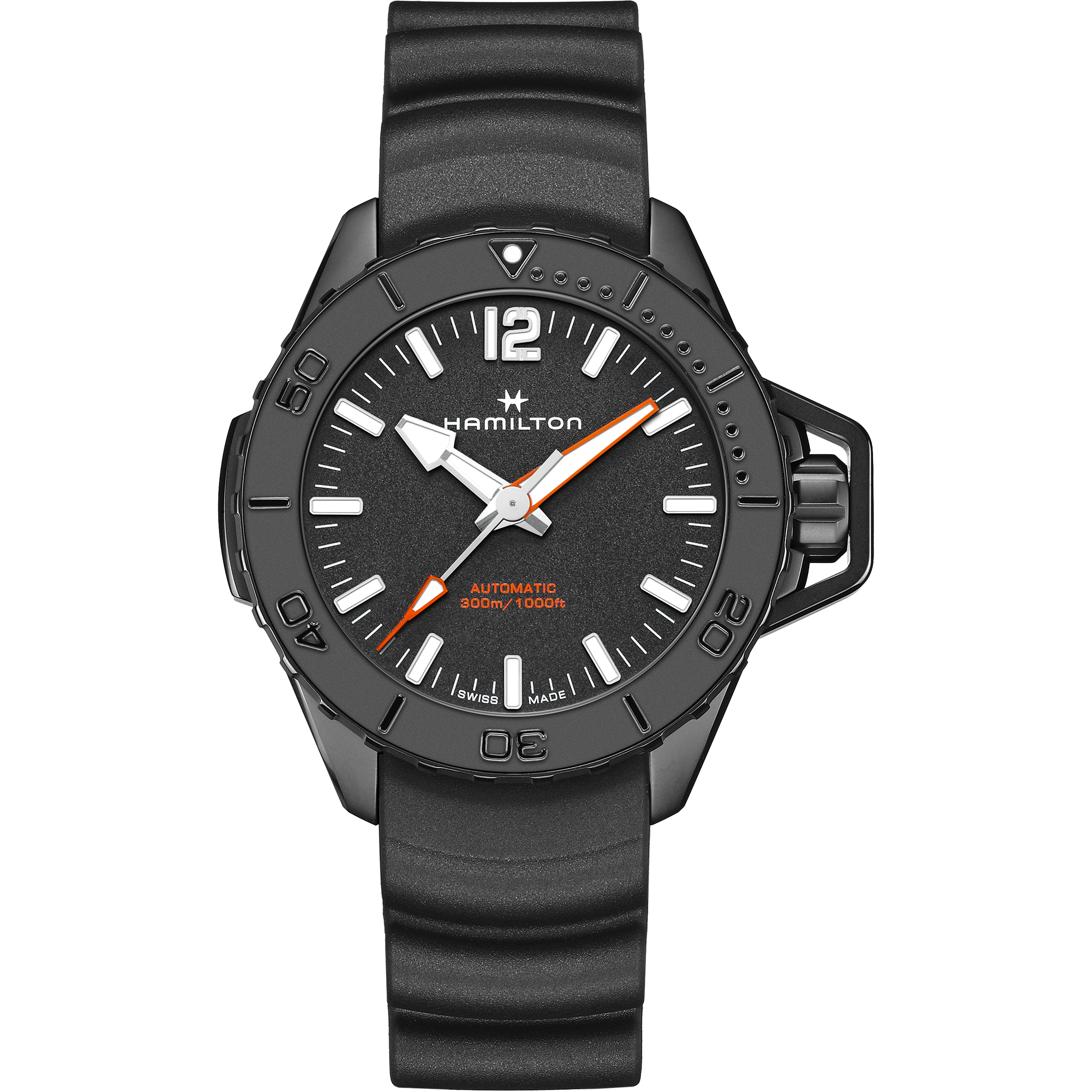 Hamilton Khaki Navy Frogman Auto H77855330 Watch for Men